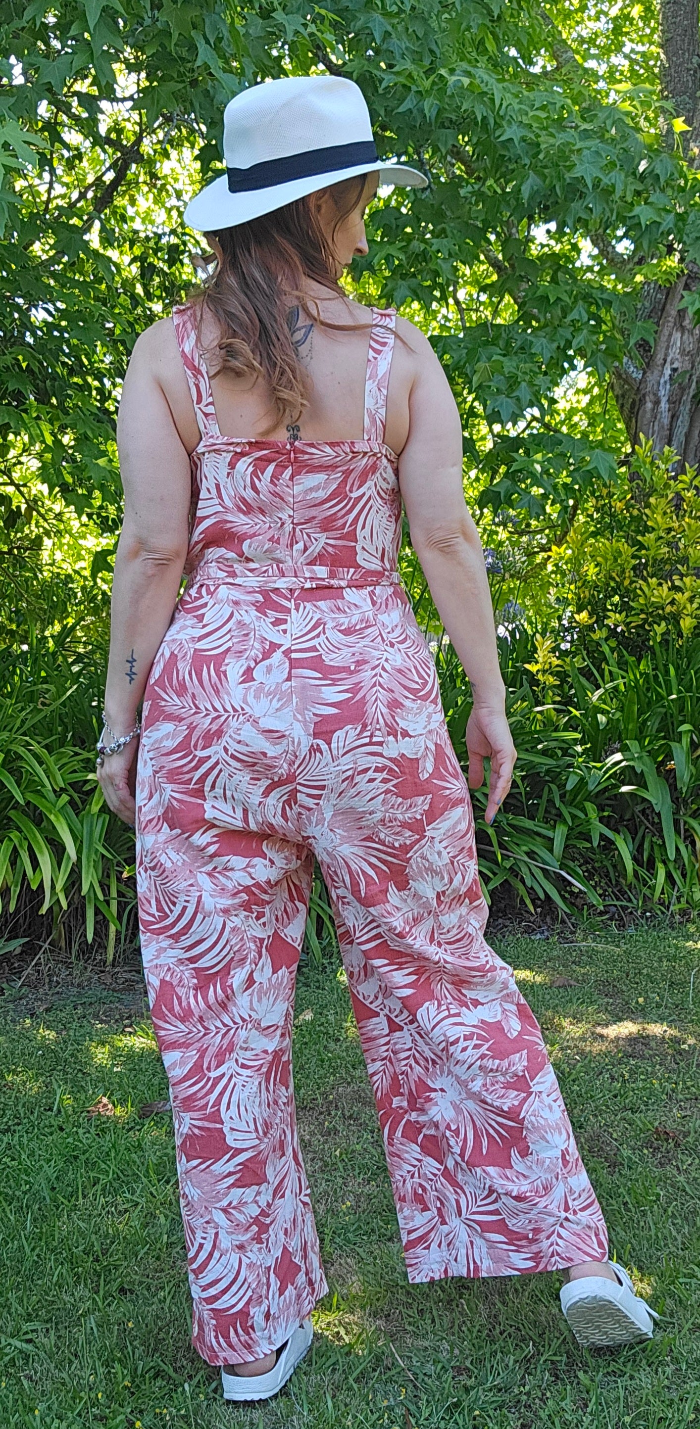 Seed wide Leg Jumpsuit - Preloved Jumpsuit - used jumpsuit