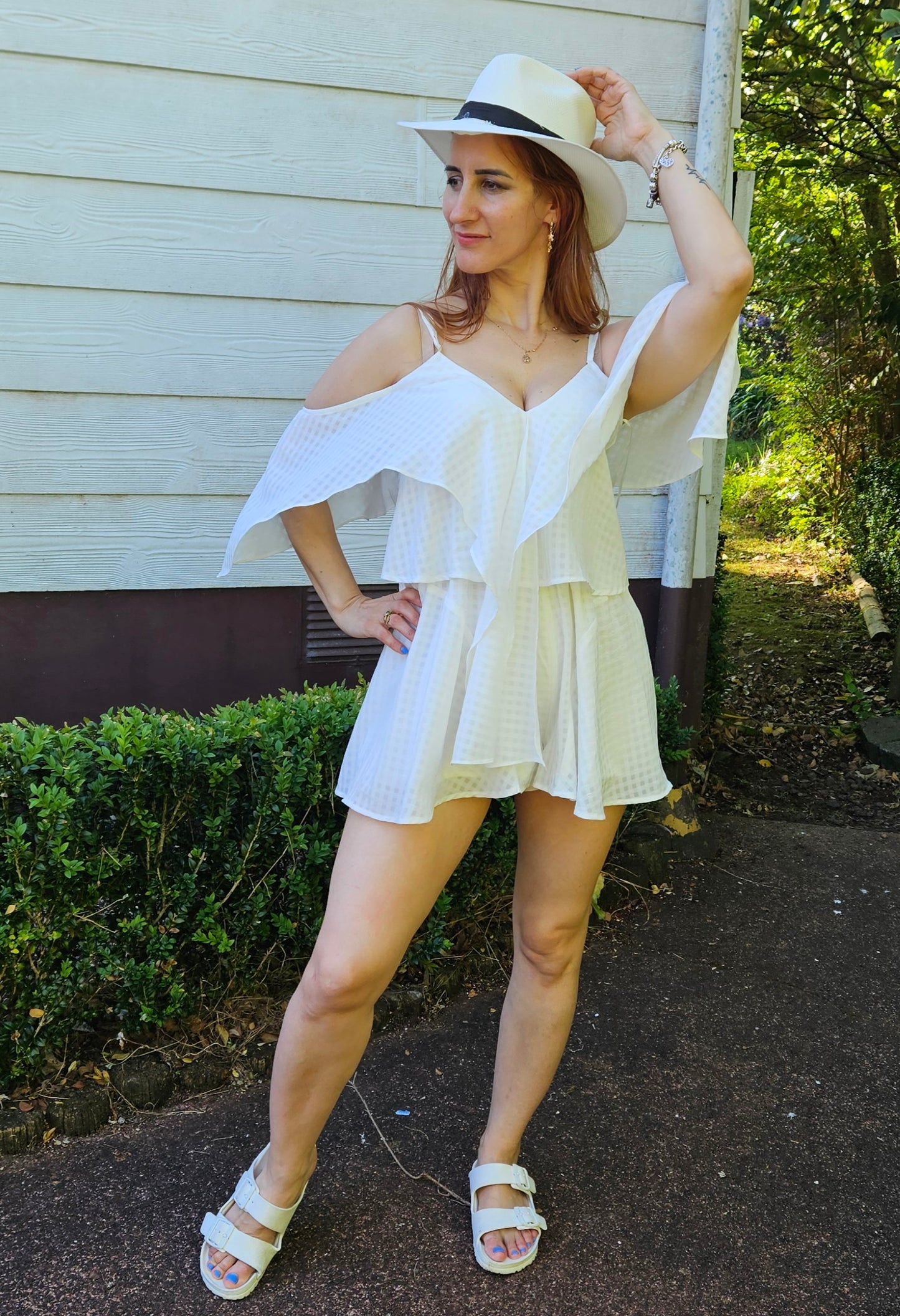 Lovely white playsuit - The Fifth Playsuit The Fifth Label
Second hand online store