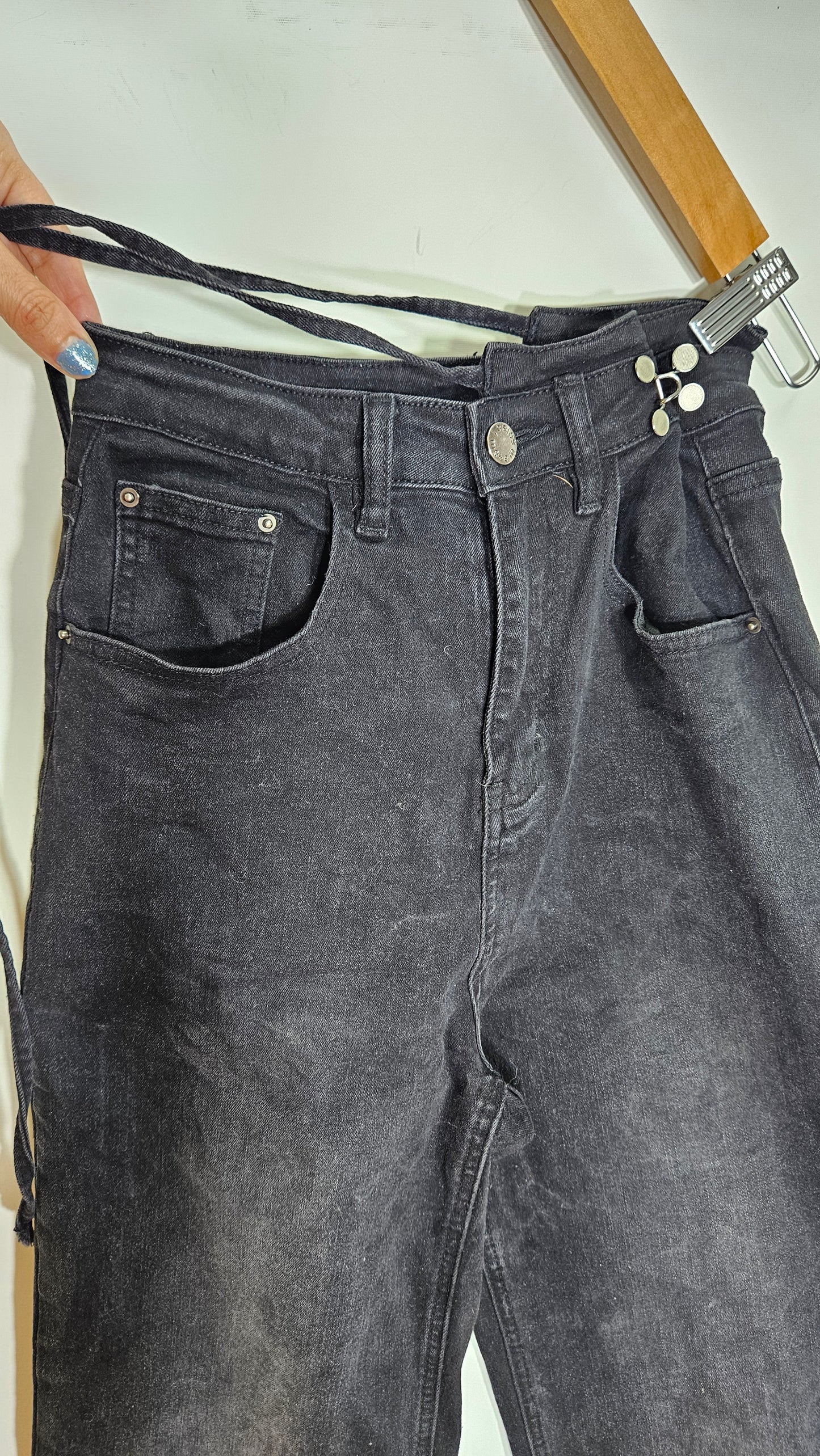 Me+em Wide Leg Denim Pants