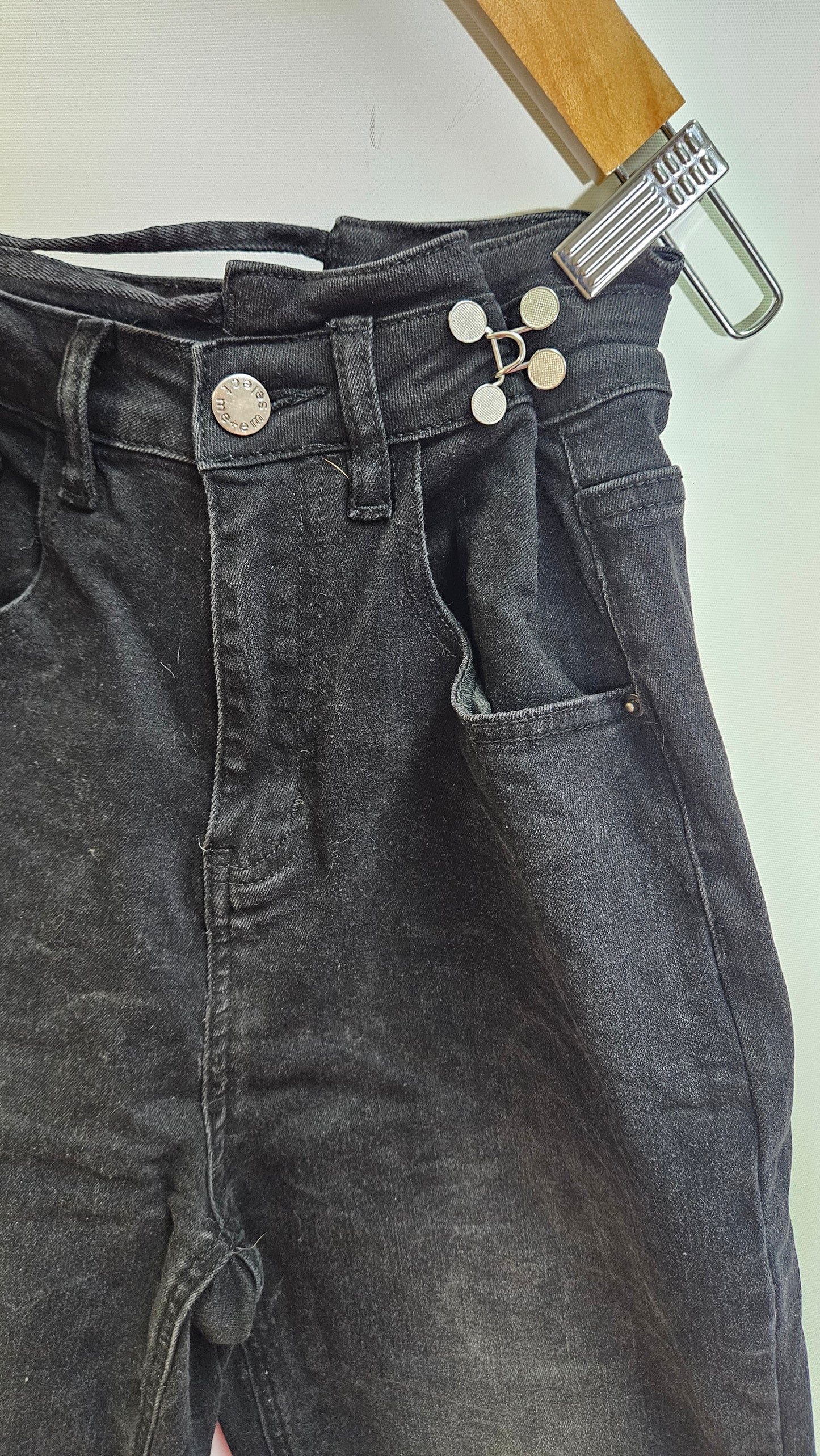 Me+em Wide Leg Denim Pants