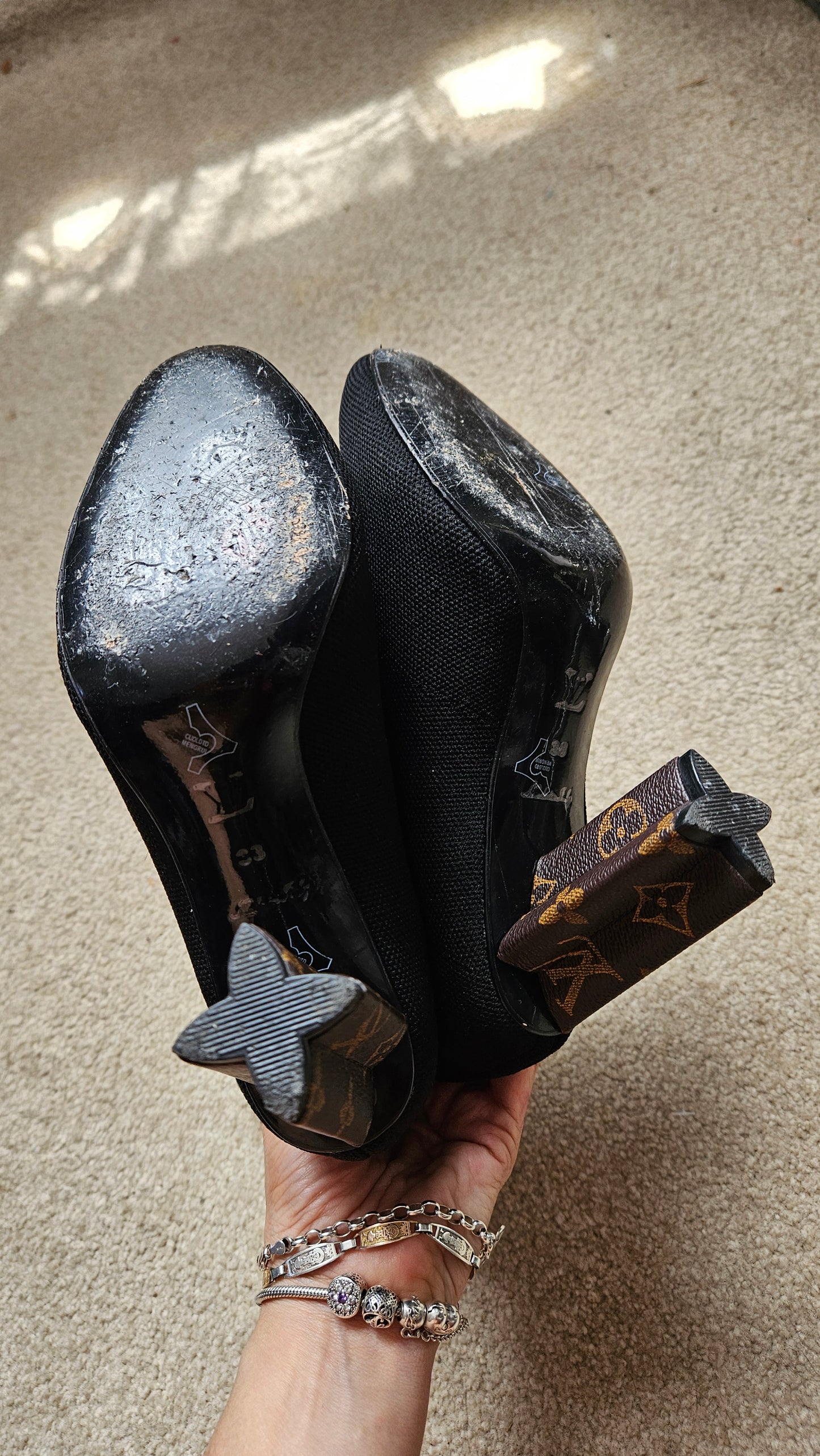 Louis Vuitton inspired Boots Silhouette Ankle Boots Stunning Louis V. Ankle Boots Size 38.