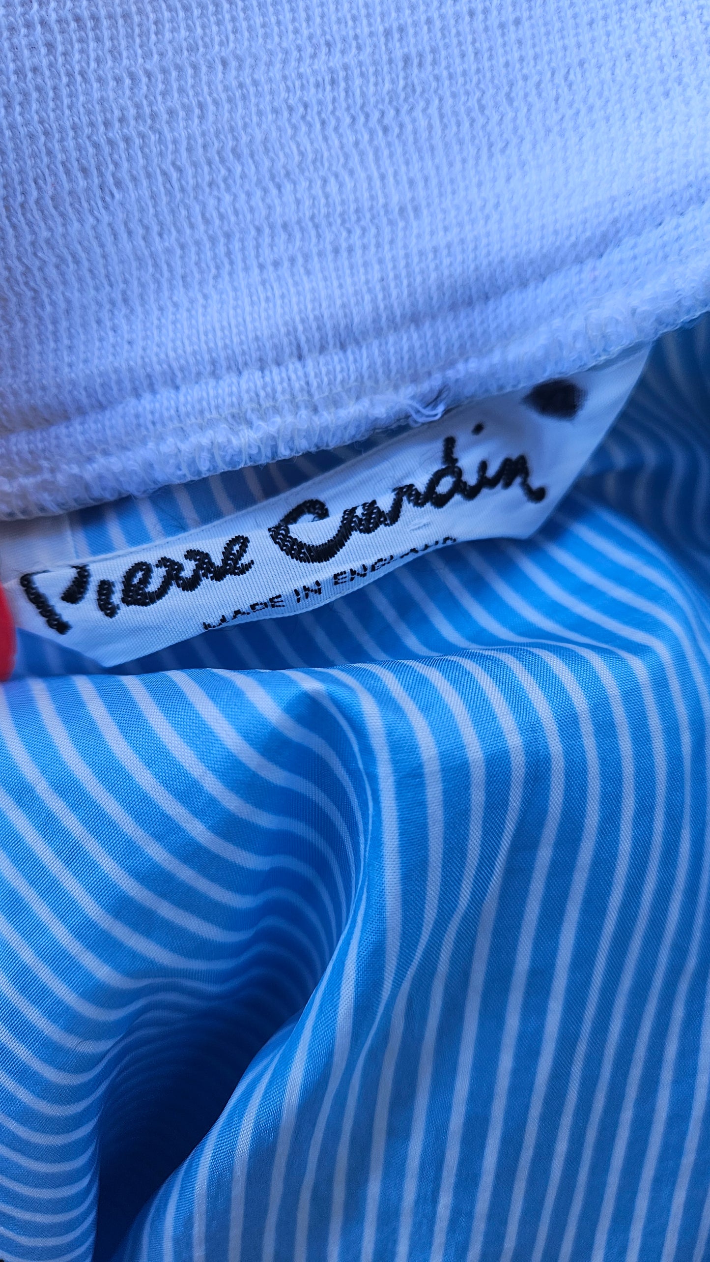 80s Pierre Cardin Striped Windbreaker Jacket Retro Track England