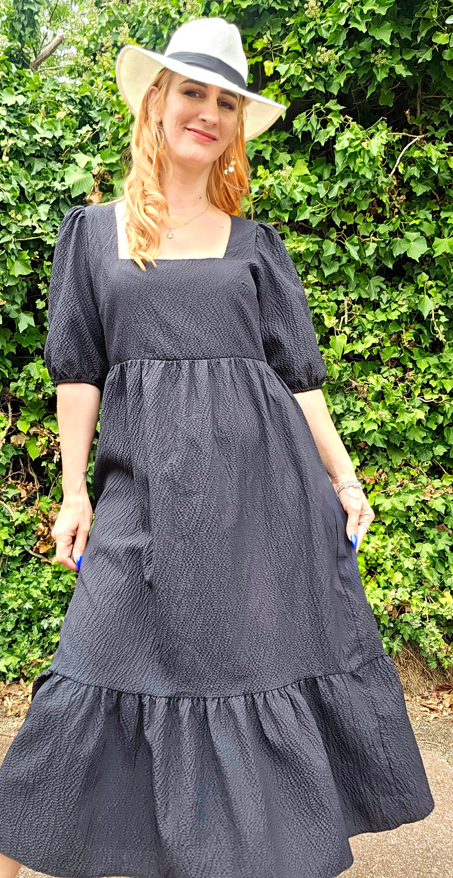 Black Midi Dress