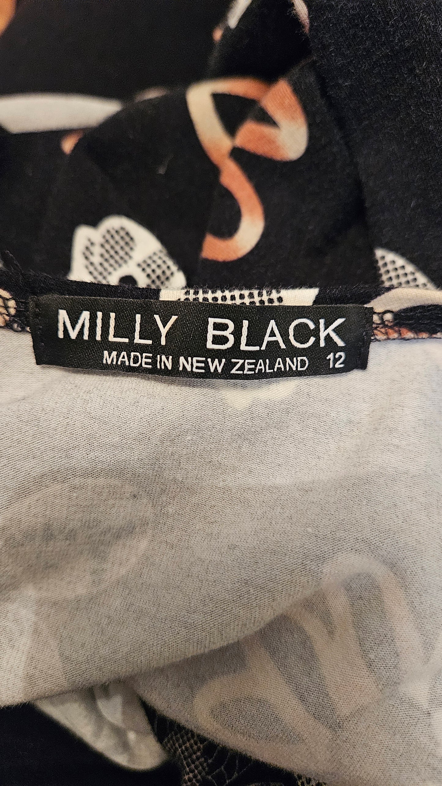 Lovely Midi Dress- Preloved Dress Size 12. Made in New Zealand
