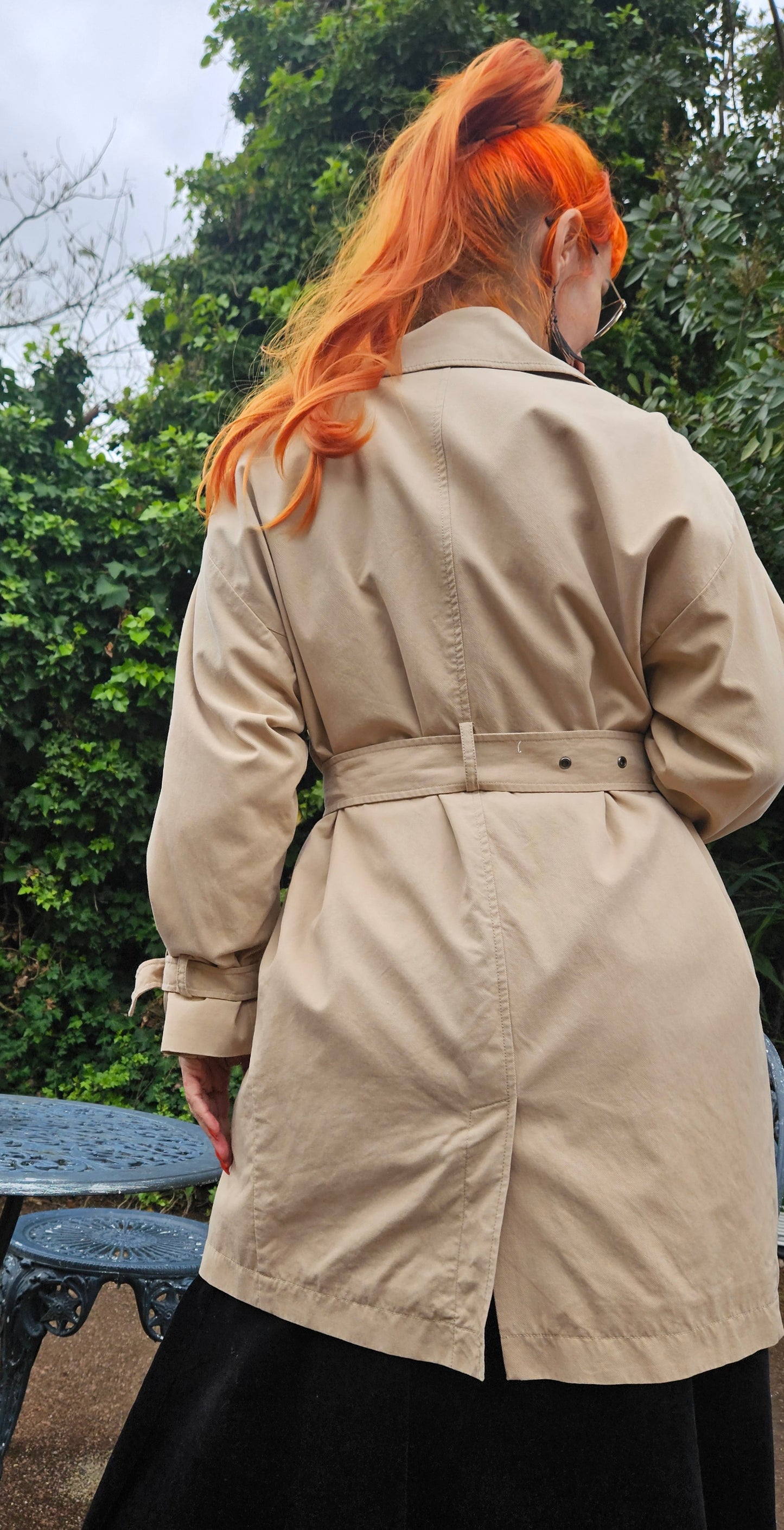 Preloved Trench Coat - Beige vintage Trench