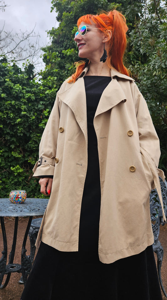 Preloved Trench Coat - Beige vintage Trench