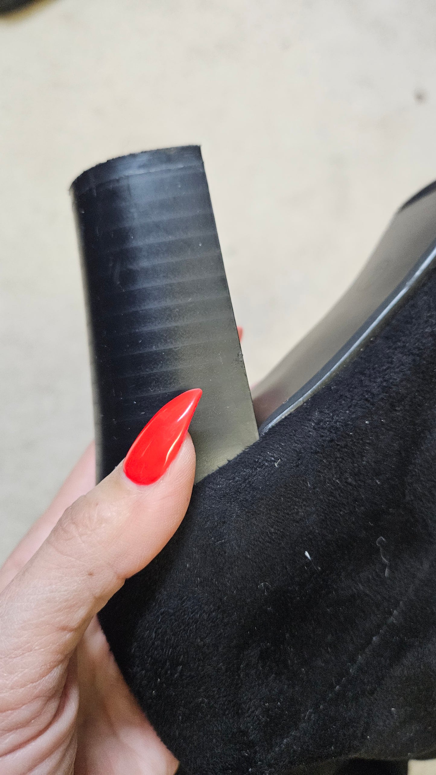 Sexy Long boots size 7 Black boots Preloved Boots
