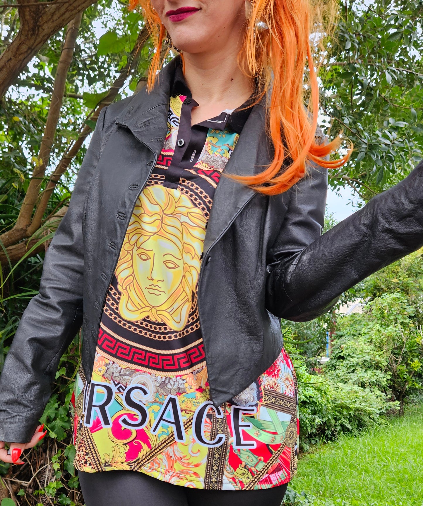 Vintage Just jeans black Leather jacket - Jacket