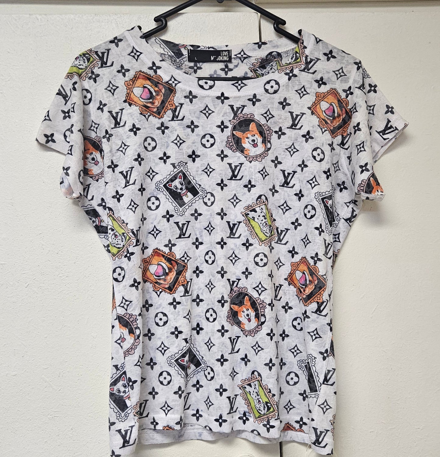 Louis Vuitton inspired Top/Tee Crewneck Top