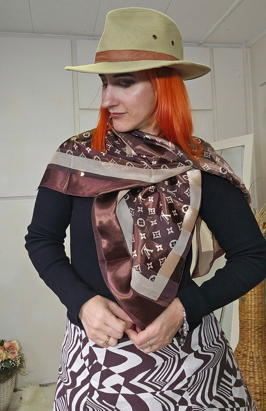 Lovely Louis Vuitton inspired scarf