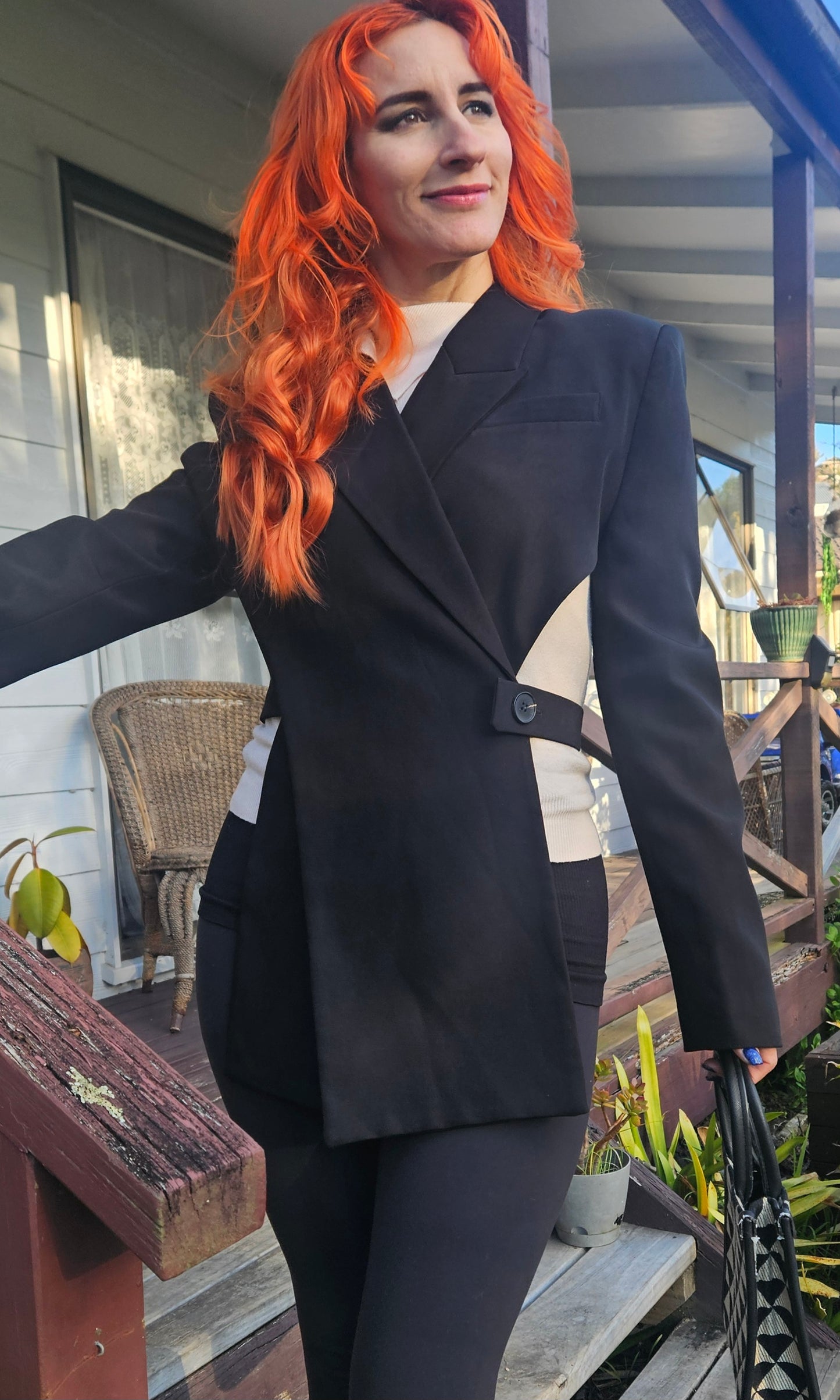 Stunning backless Blazer