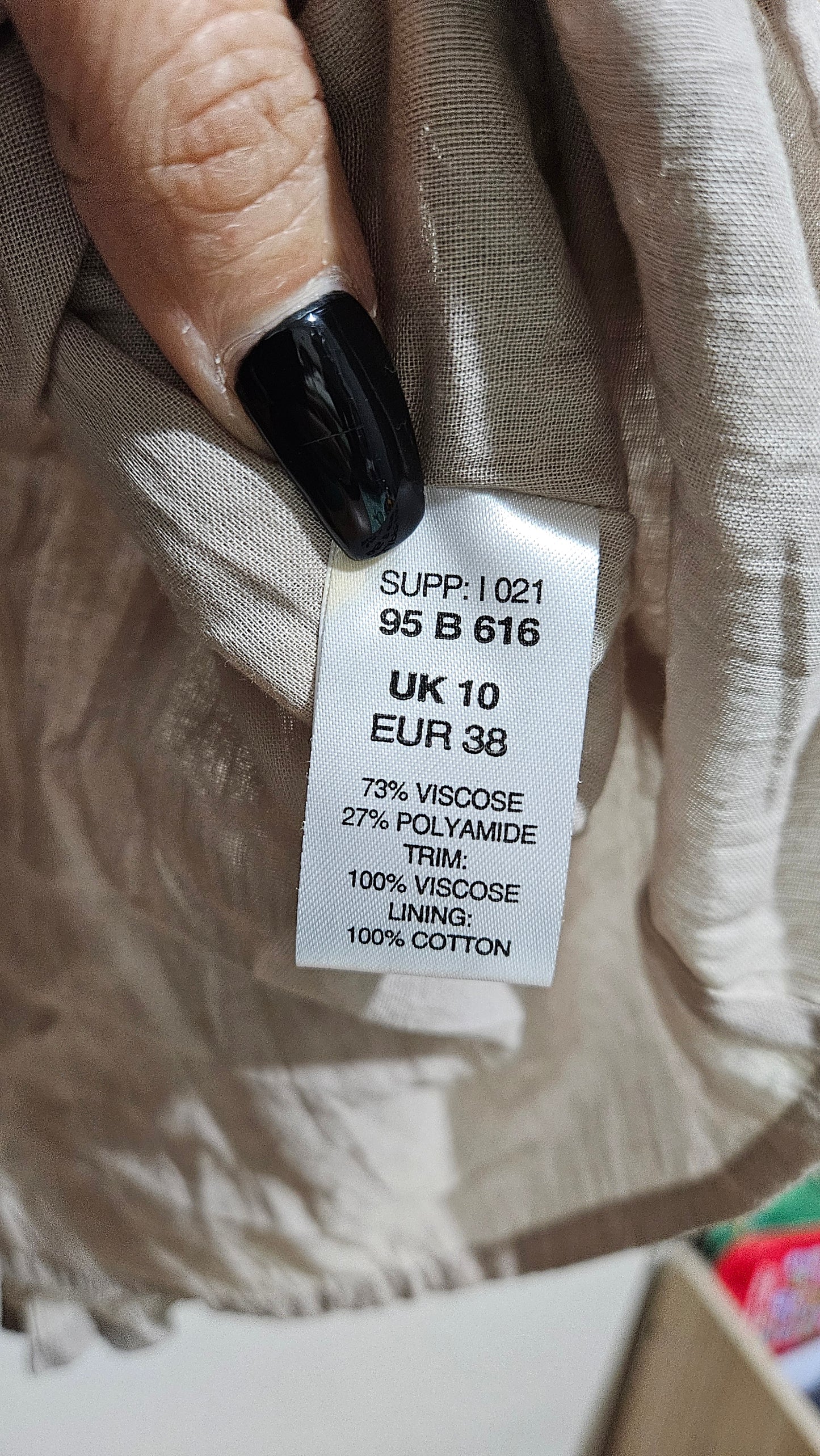 Lace Bohemian Lace Maxi Dress Size 38/10uk