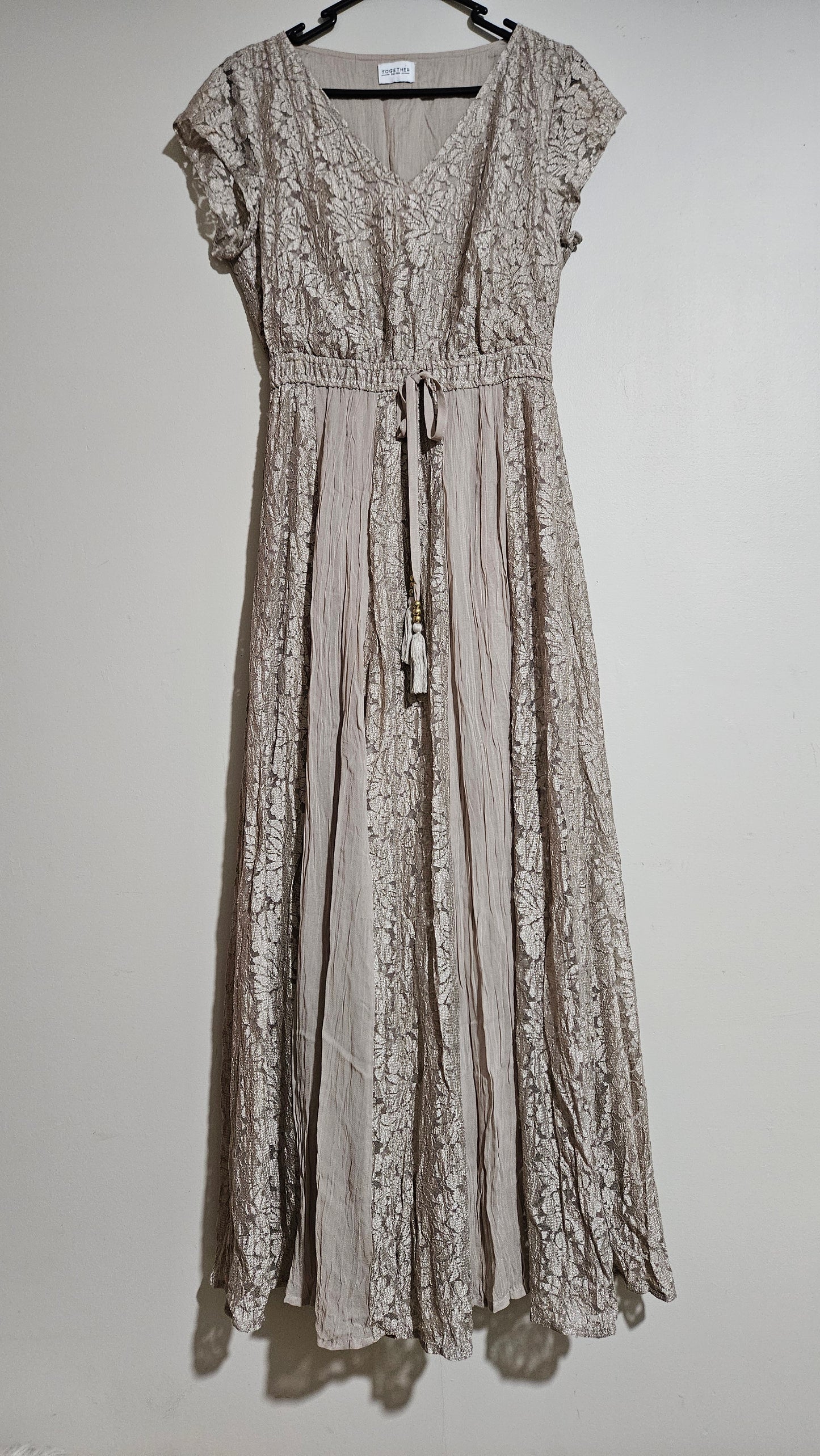 Lace Bohemian Lace Maxi Dress Size 38/10uk