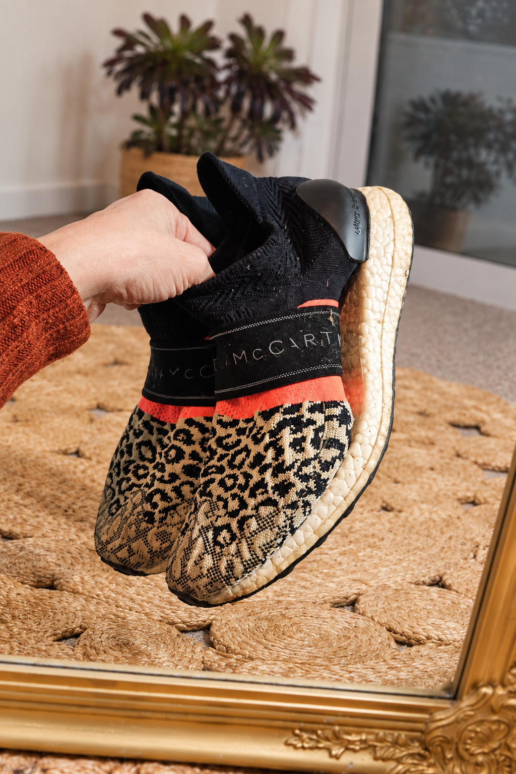 Adidas by Stella McCartney UltraBoost Leopard Sneakers – US 7.5 / UK 6