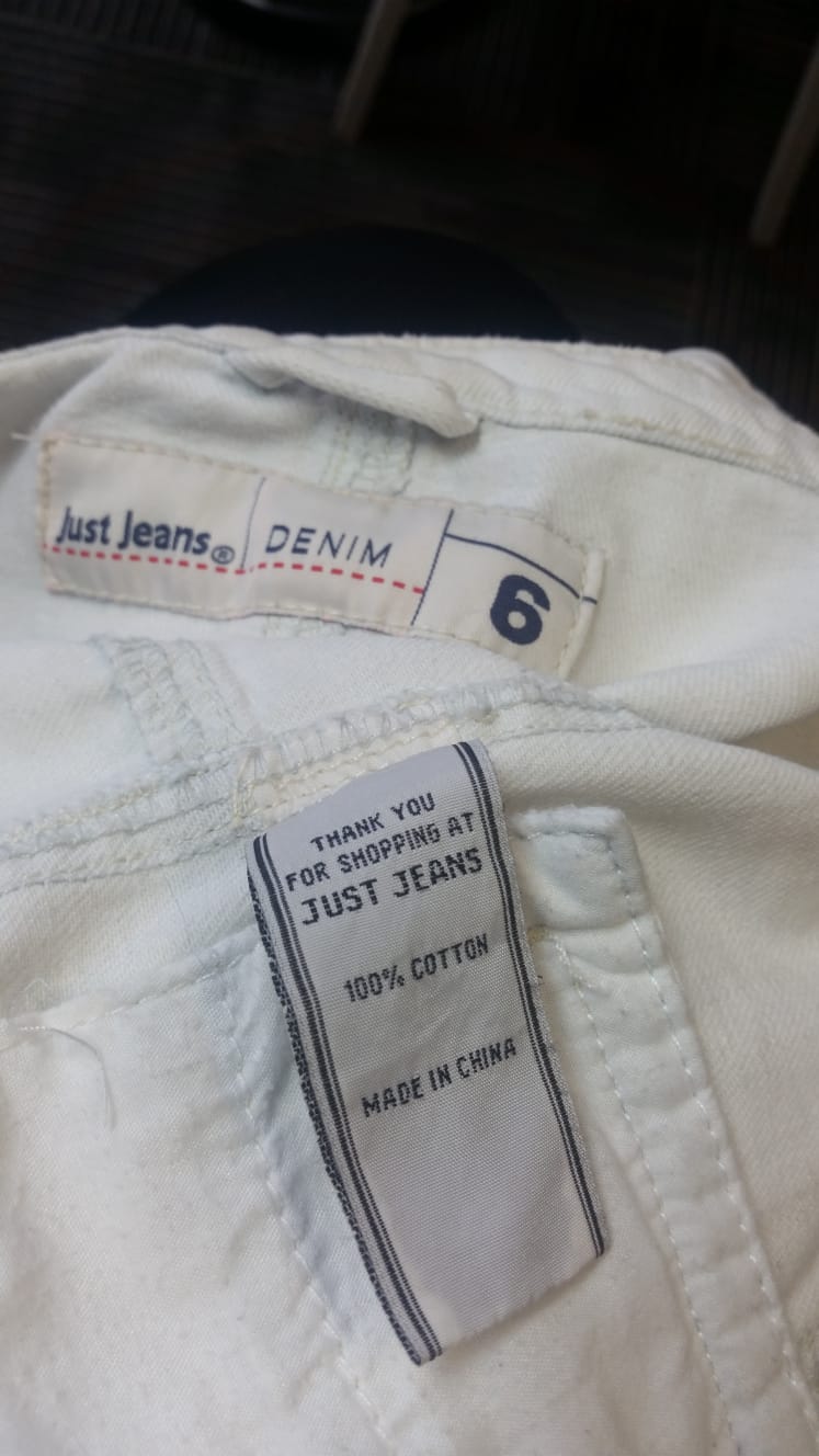 Gorgeous preloved White Denim jacket