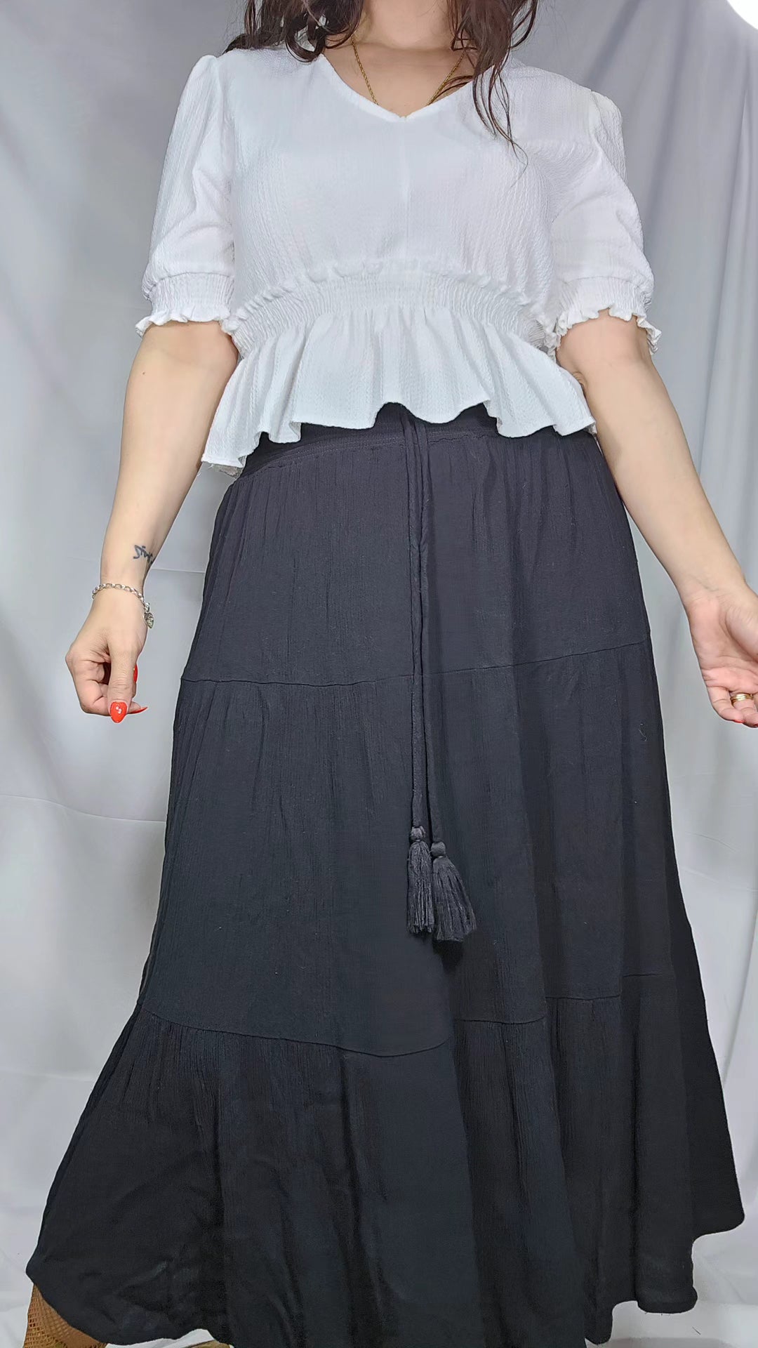 Midi skirt - bohemian skirt