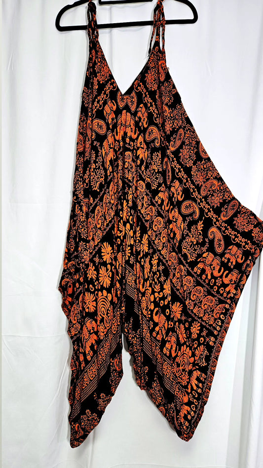 Hippie bohemian Ballon style Jumpsuit