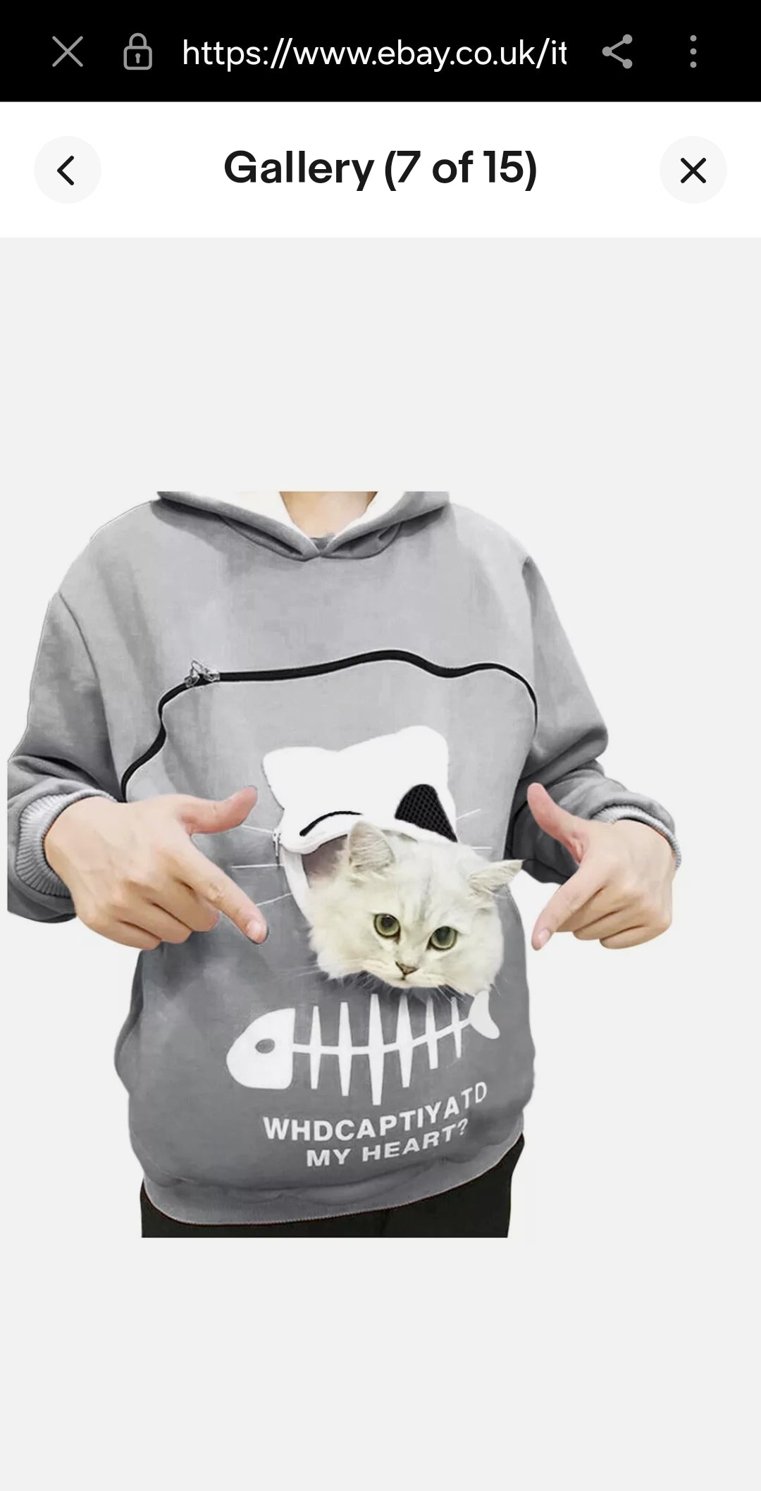 Paw Hoodie Cat Kangaroo Dog Pet Holder Long Sweatshirt Hoodie - Pullover