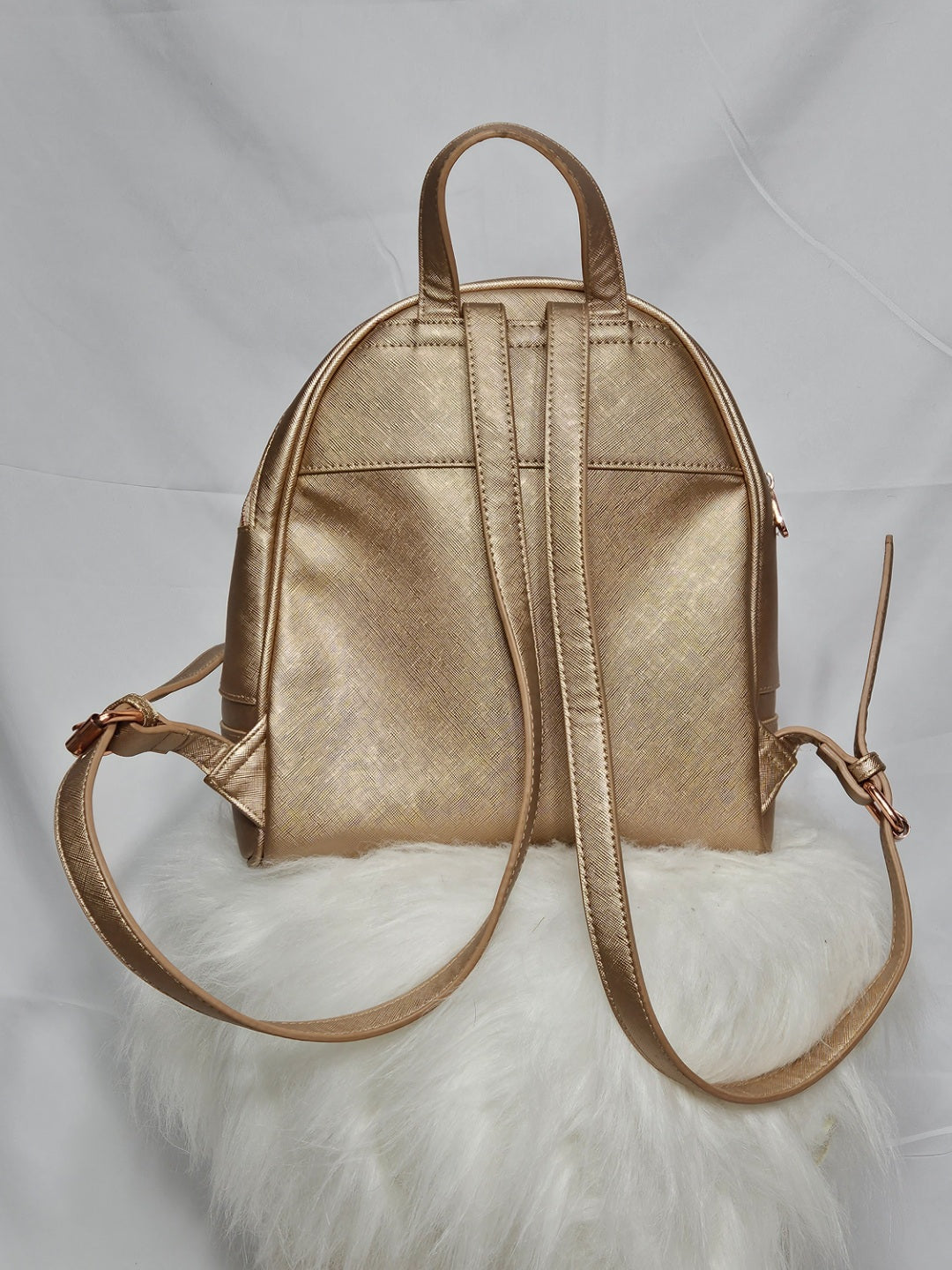 Gold pink Collette  backpack