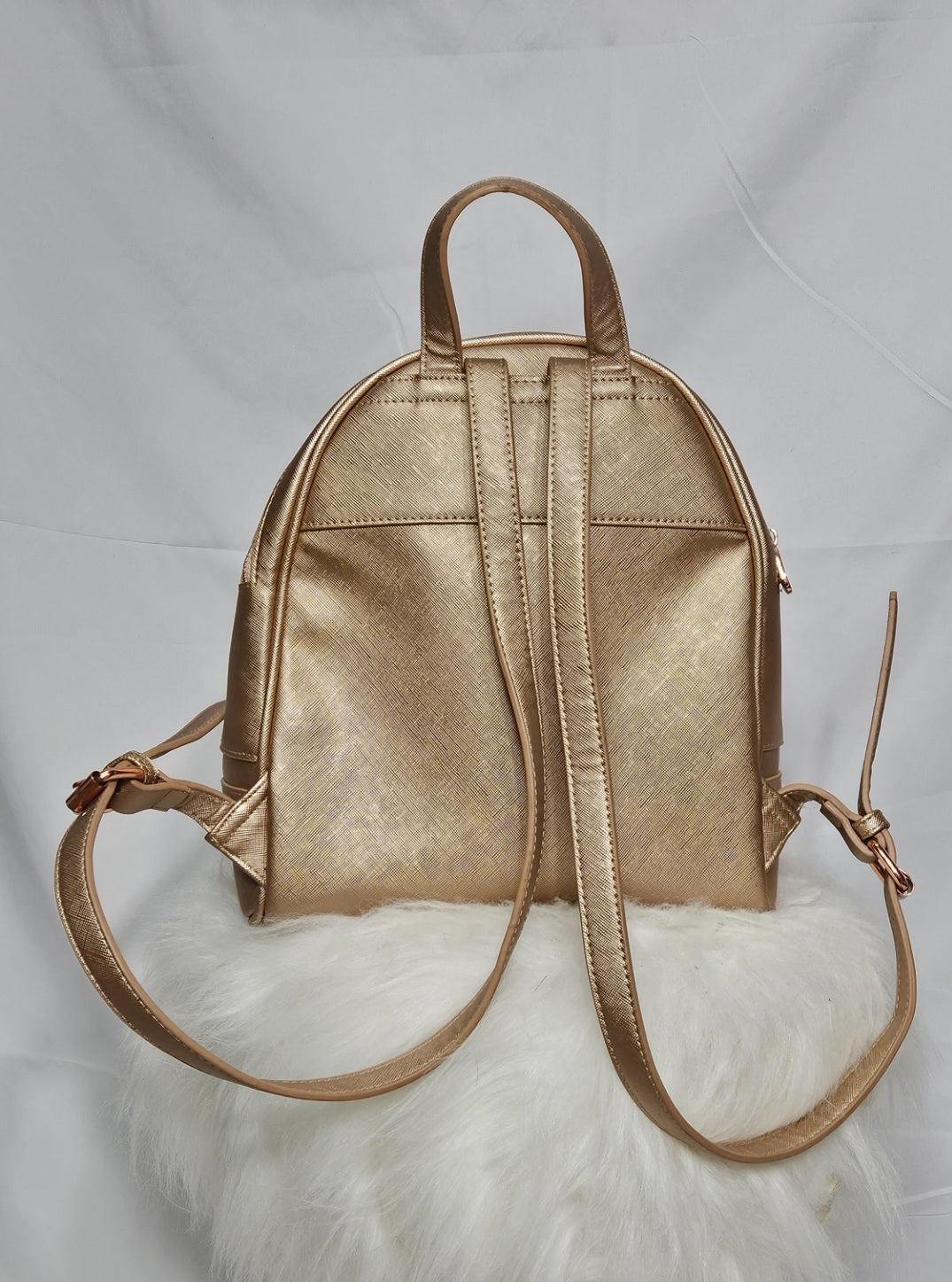 Gold pink Collette  backpack