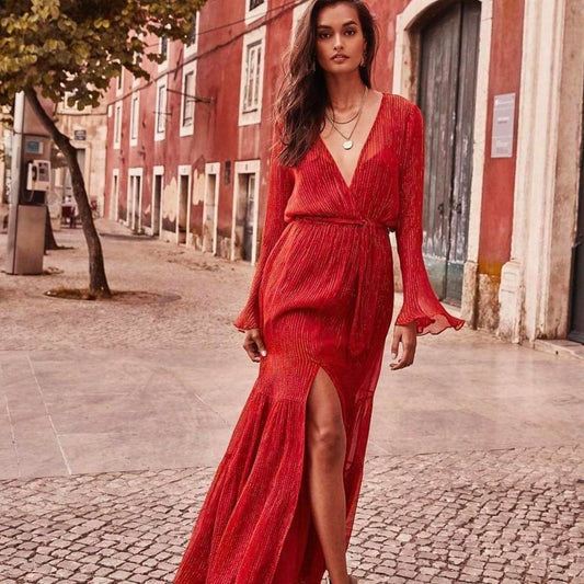 Sick Kookai Soiree Tie Dress - Evening dress