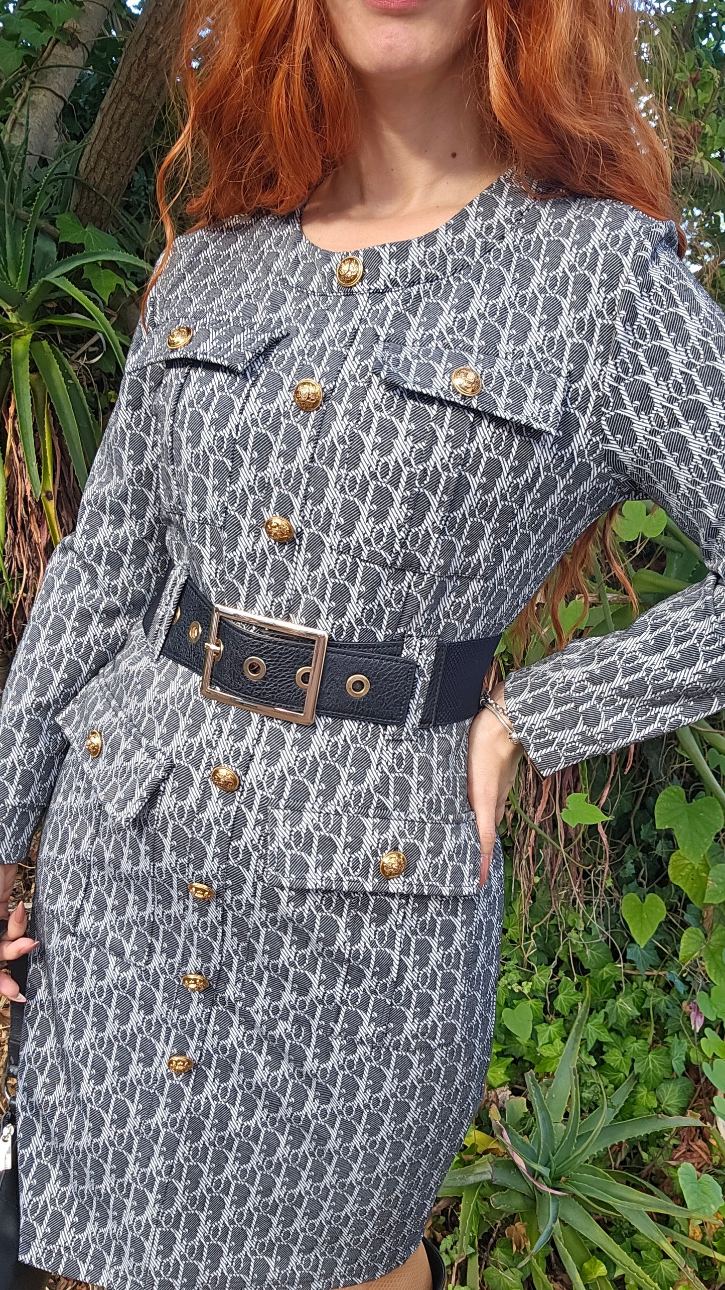 Lovely Christian Dior Dress. Good preloved condition Size Medium grey color available online or purchasing in person in Auckland 