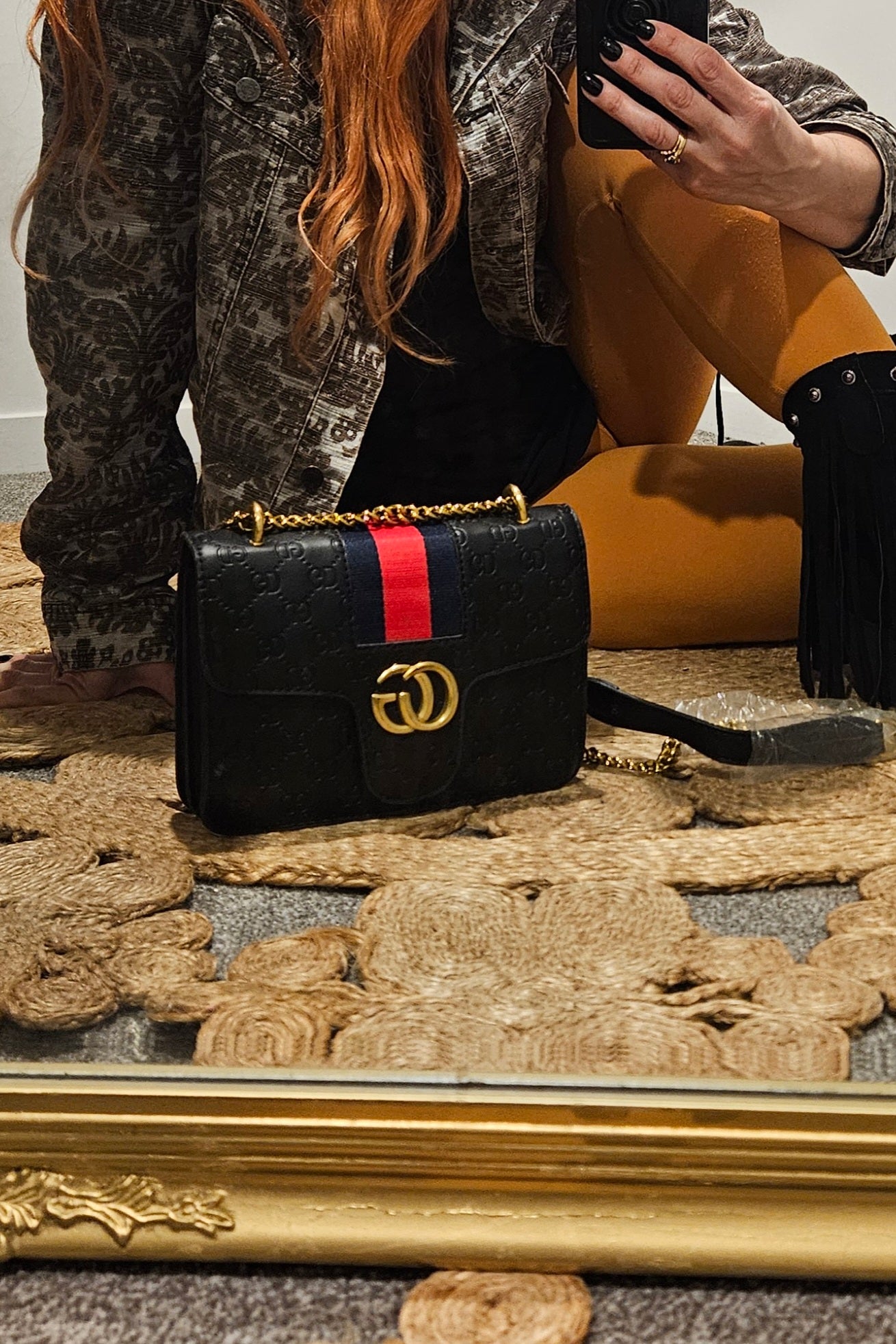 Gucci style Shoulder Bag (not real)