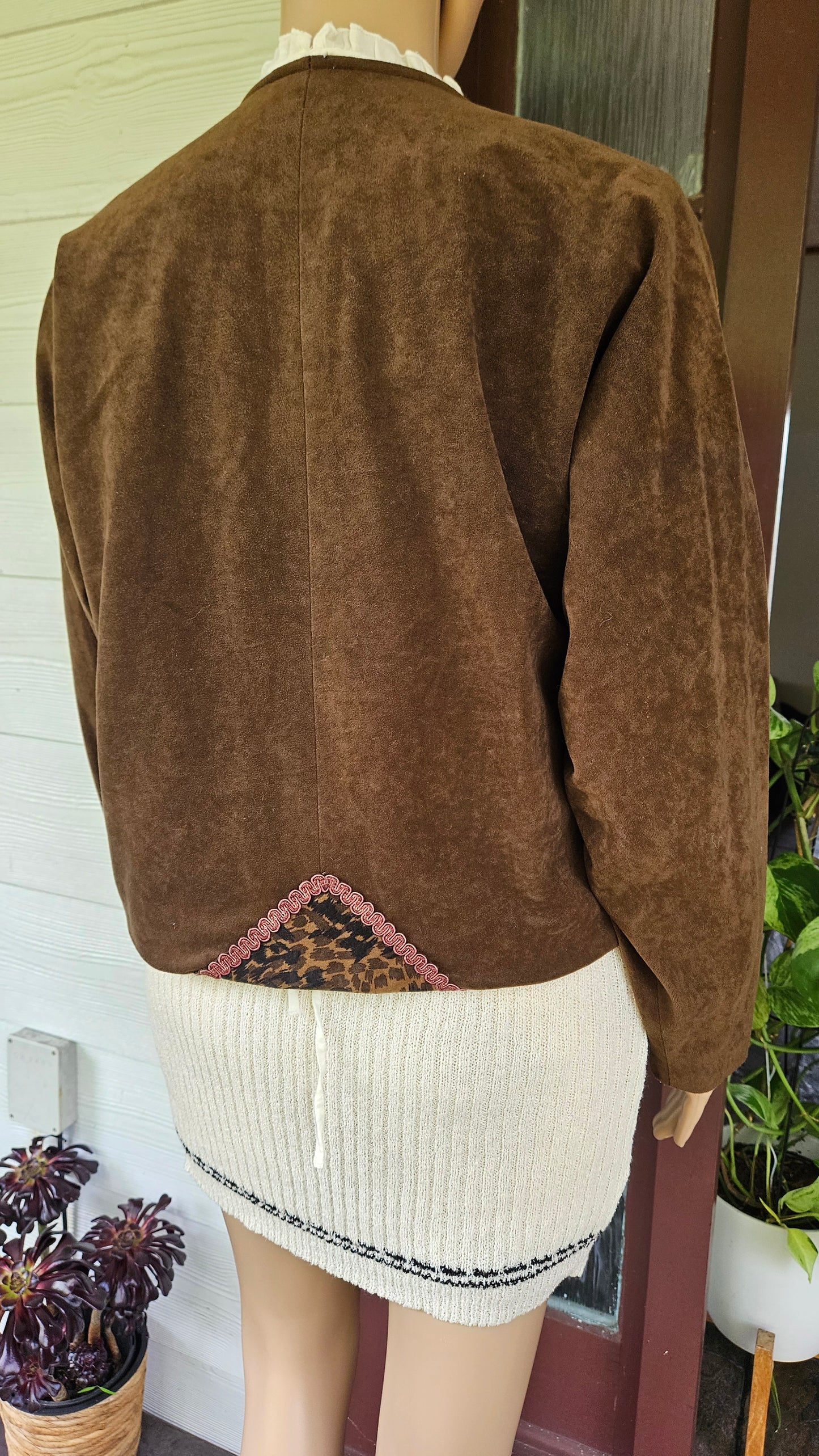 Vintage maroon Jacket