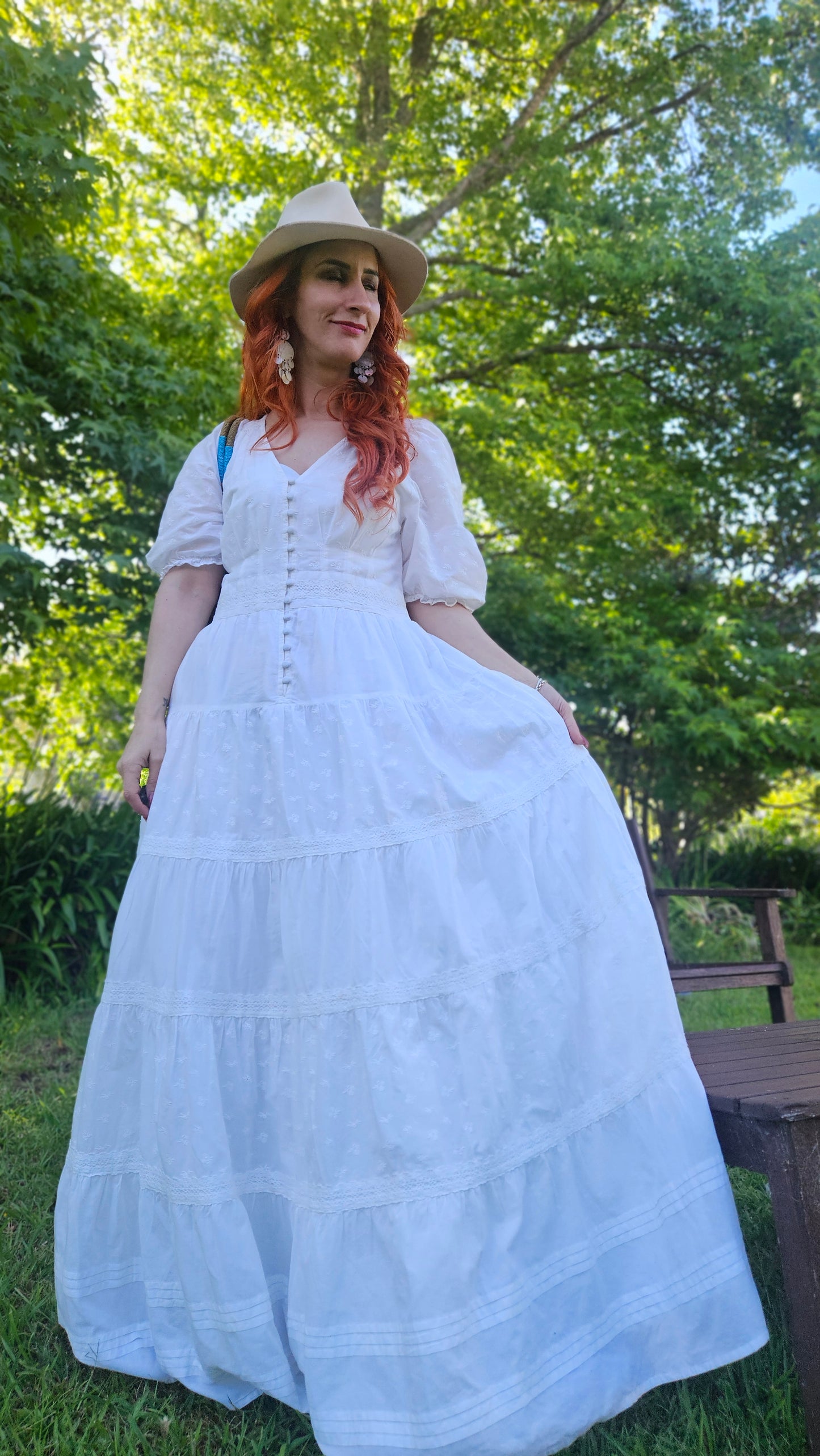 Bohemian Boho Maxi Dress Size M