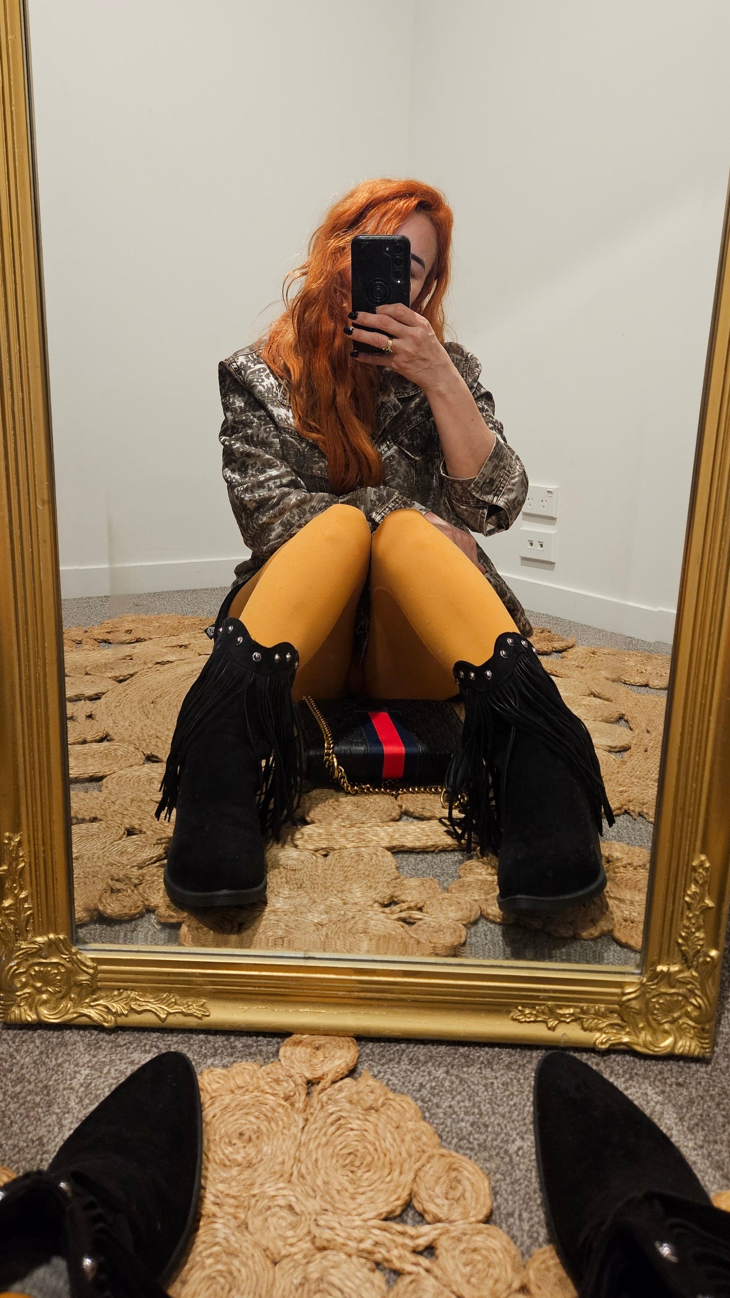CowGirl boots.  Fringe Cowboy Boots