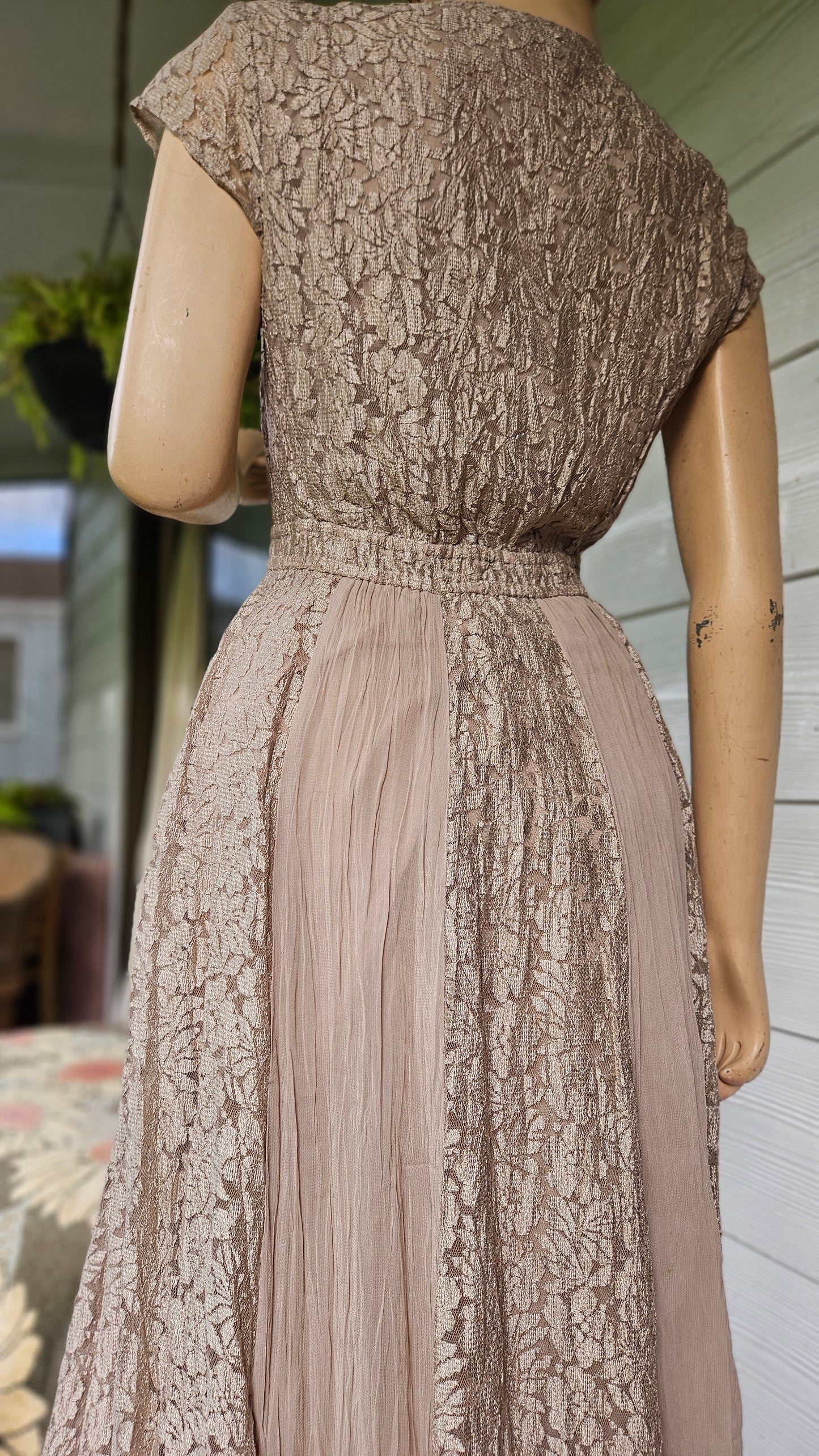 Lace Bohemian Lace Maxi Dress Size 38/10uk