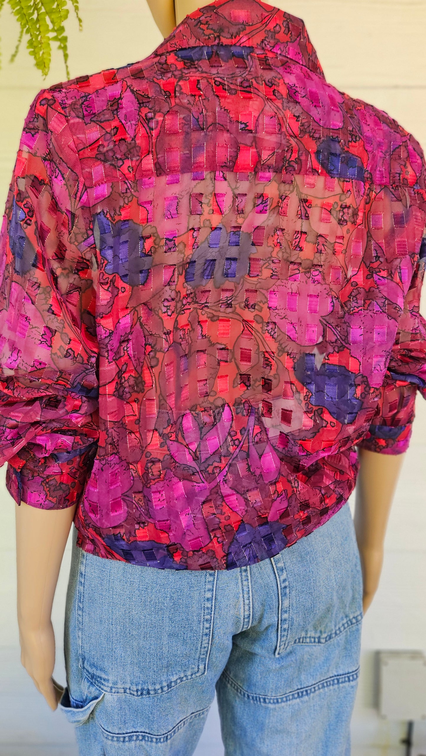 Lovely Vintage Shirt - Vintage Top - Size 16