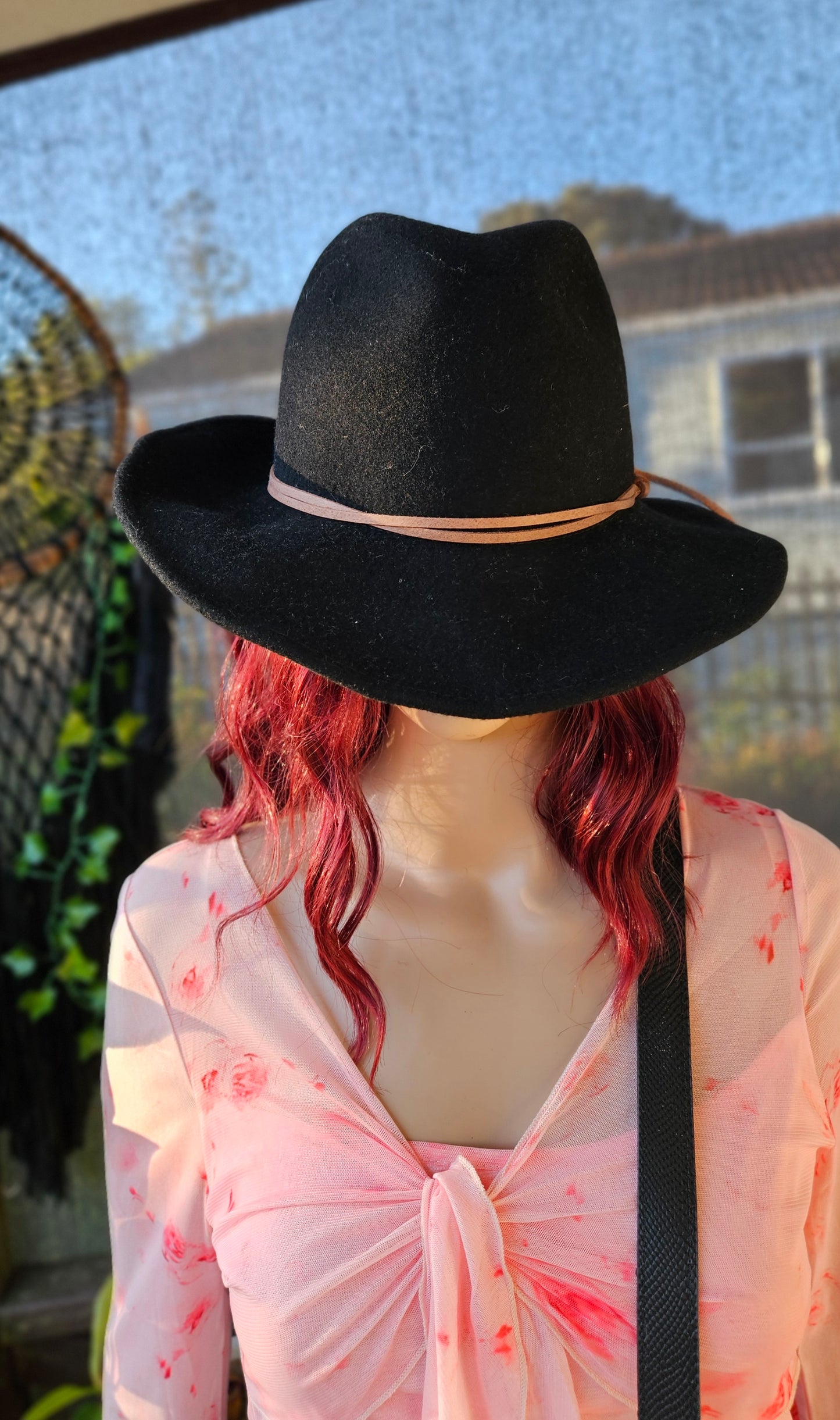 Stunning Black Ale by Alessandra Hat 100% wool made in Ecuador