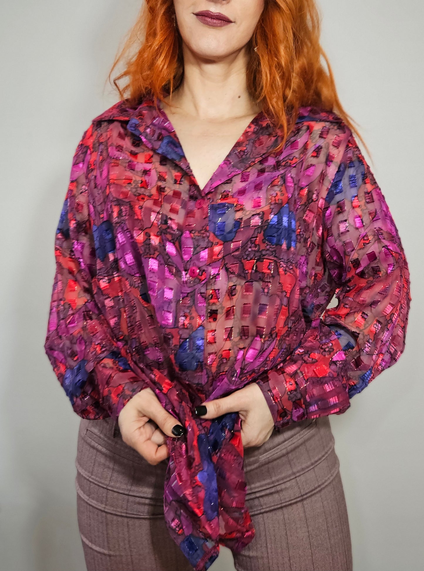 Lovely Vintage Shirt - Vintage Top - Size 16