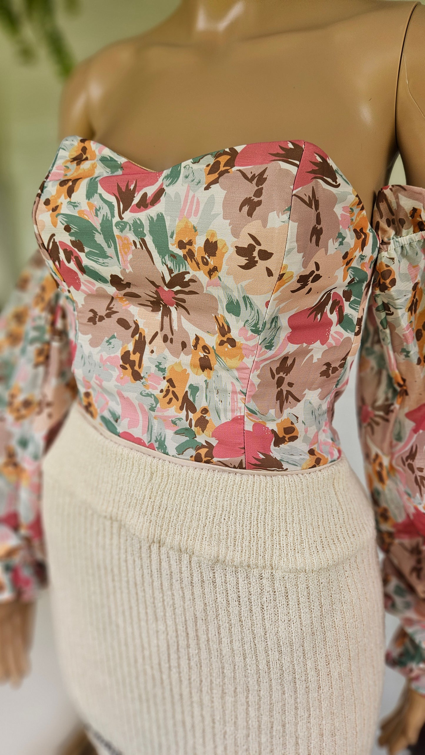 Lovely floral bodysuit Top Body