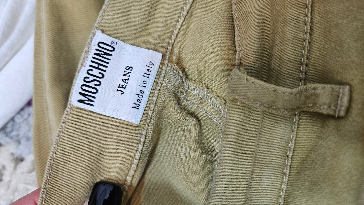 Italian straight Womens pants by Moschino Jeans