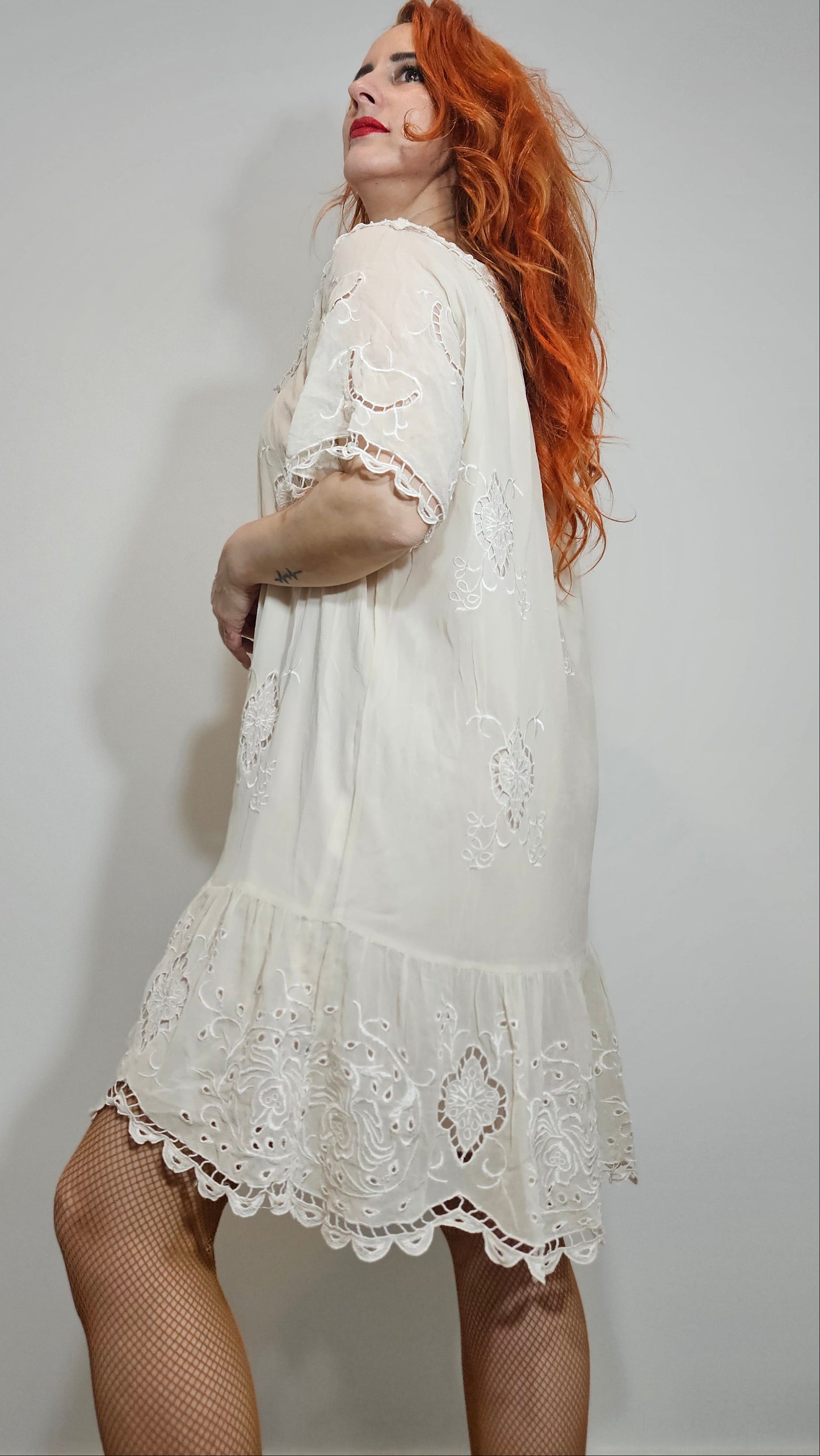 Alannah Hill 100% Silk Romantic Dress – Size 12