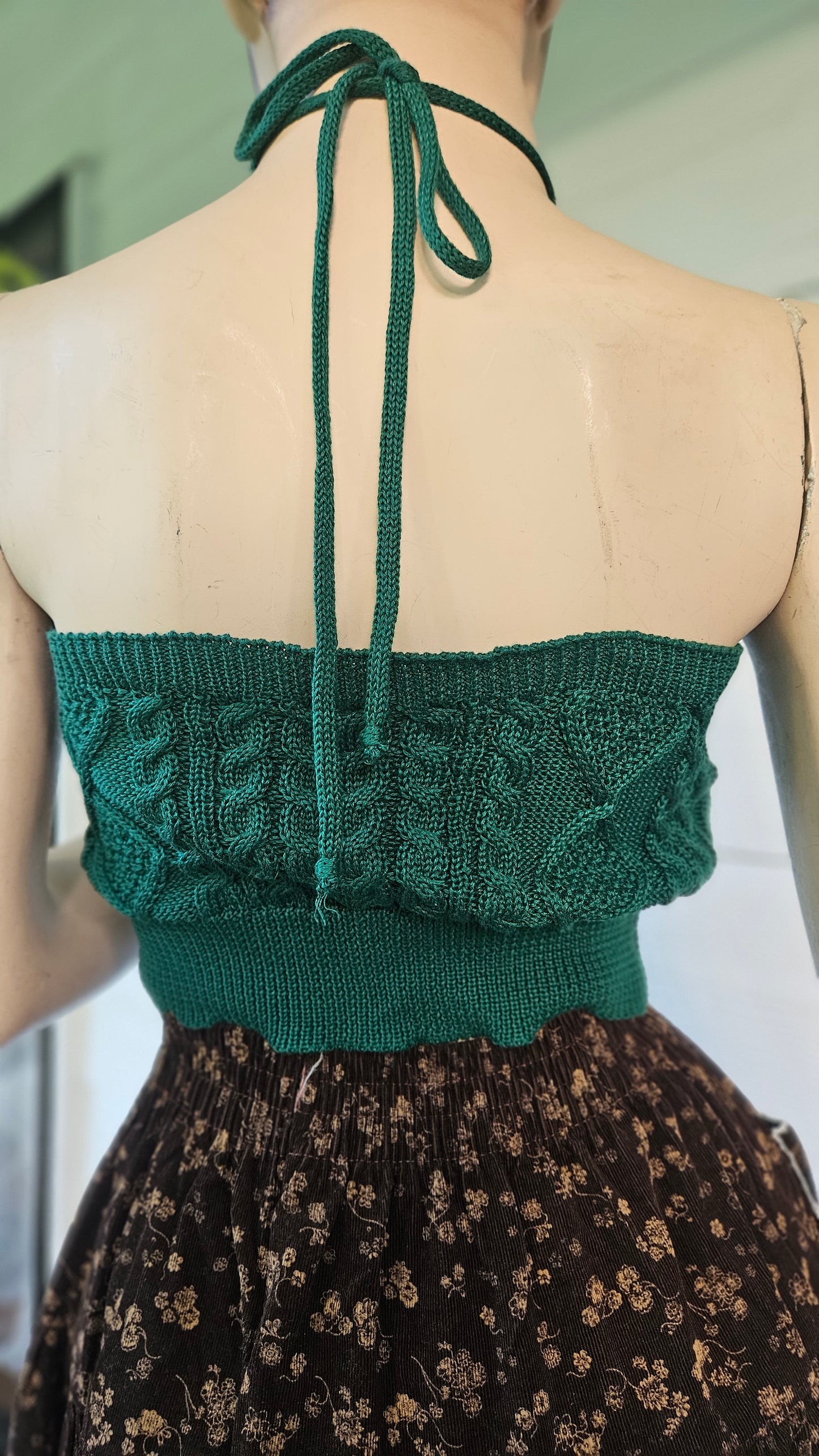 Lovely Green Top knit Top