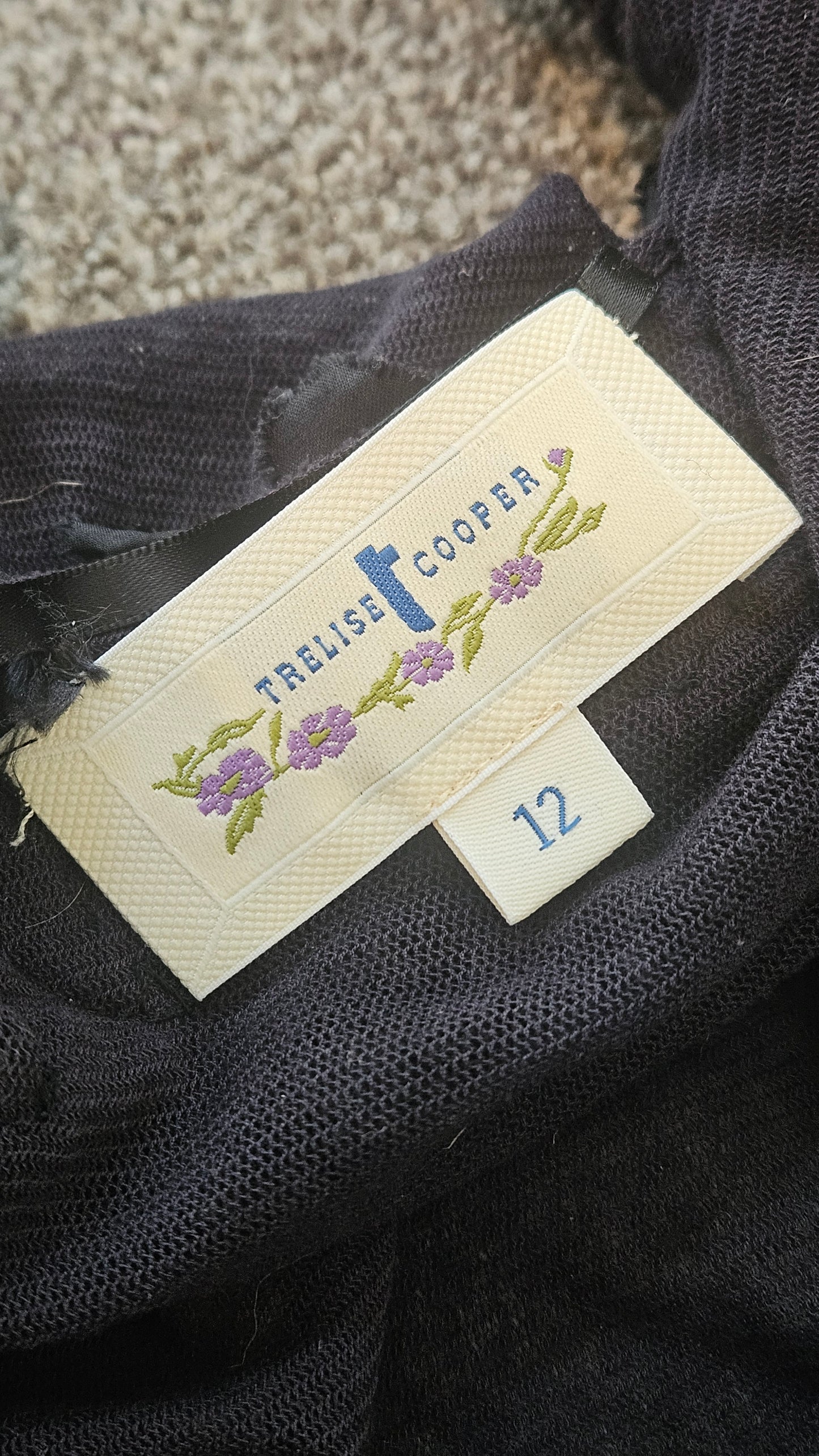Unique Ethereal Fairycore Textured Mesh Jacket from Trelise Cooper