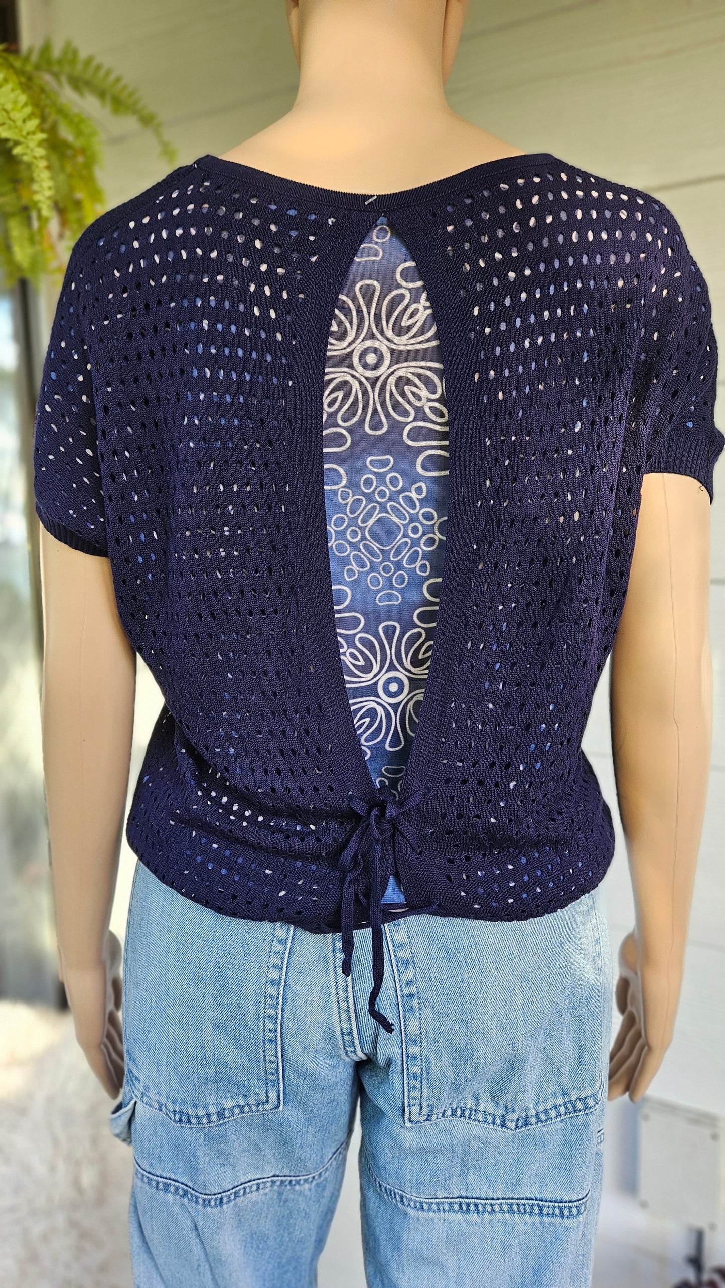 Gucci inspired Top/ blouse Crewneck Top