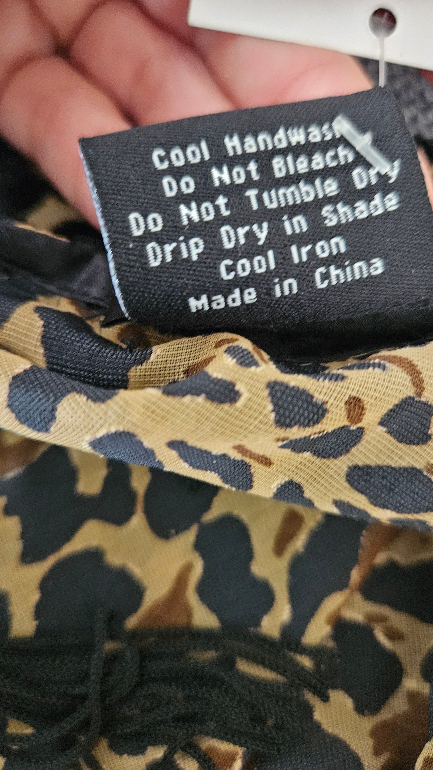 Lovely light Coat Animal Print style - Preloved Coat