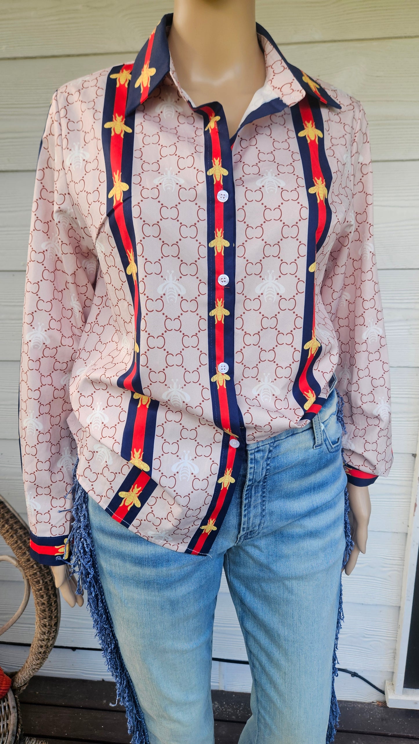 Gucci inspired Top/shirt