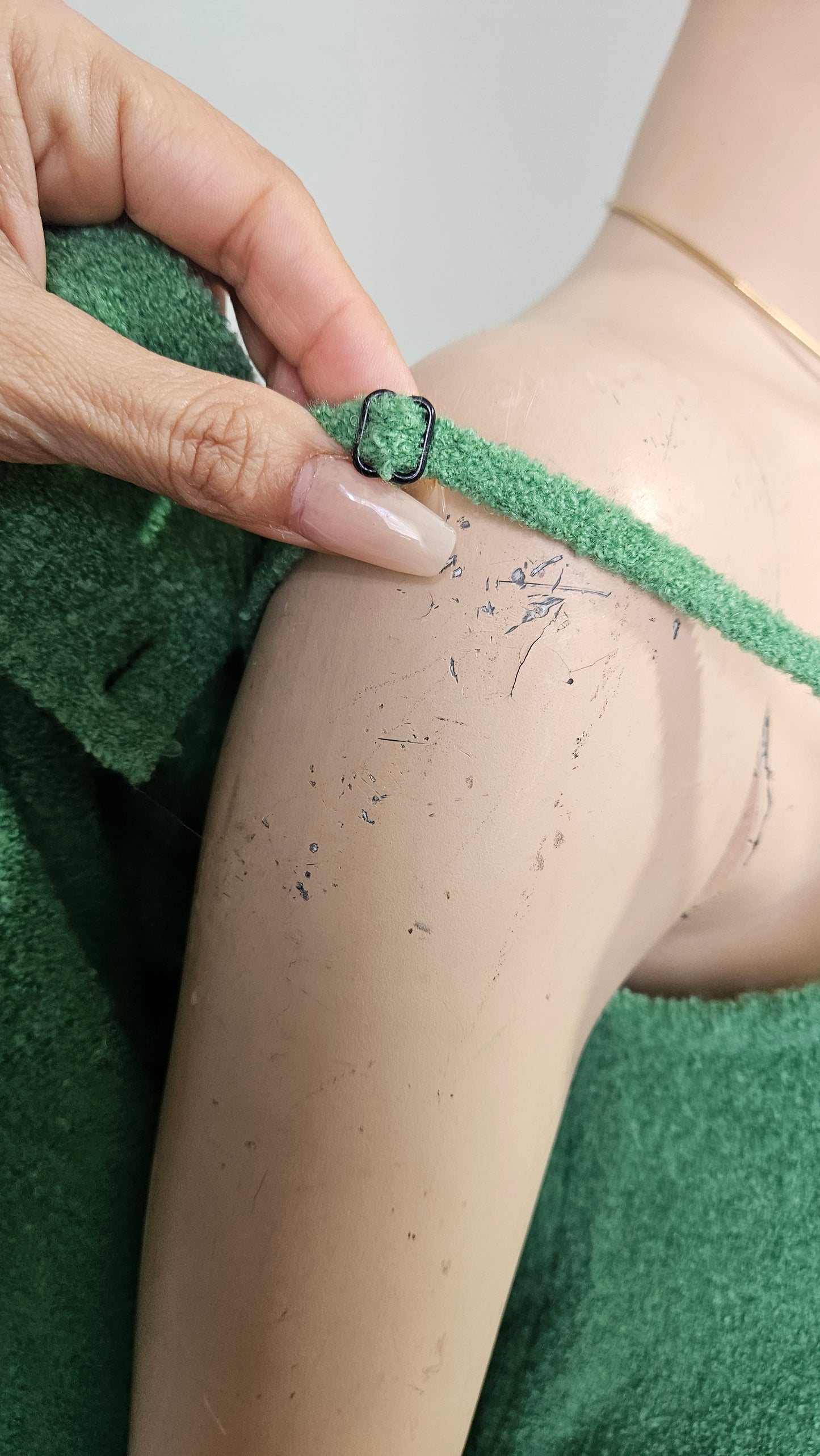 Unique Terry cloth Dress & Coat Top. Size M