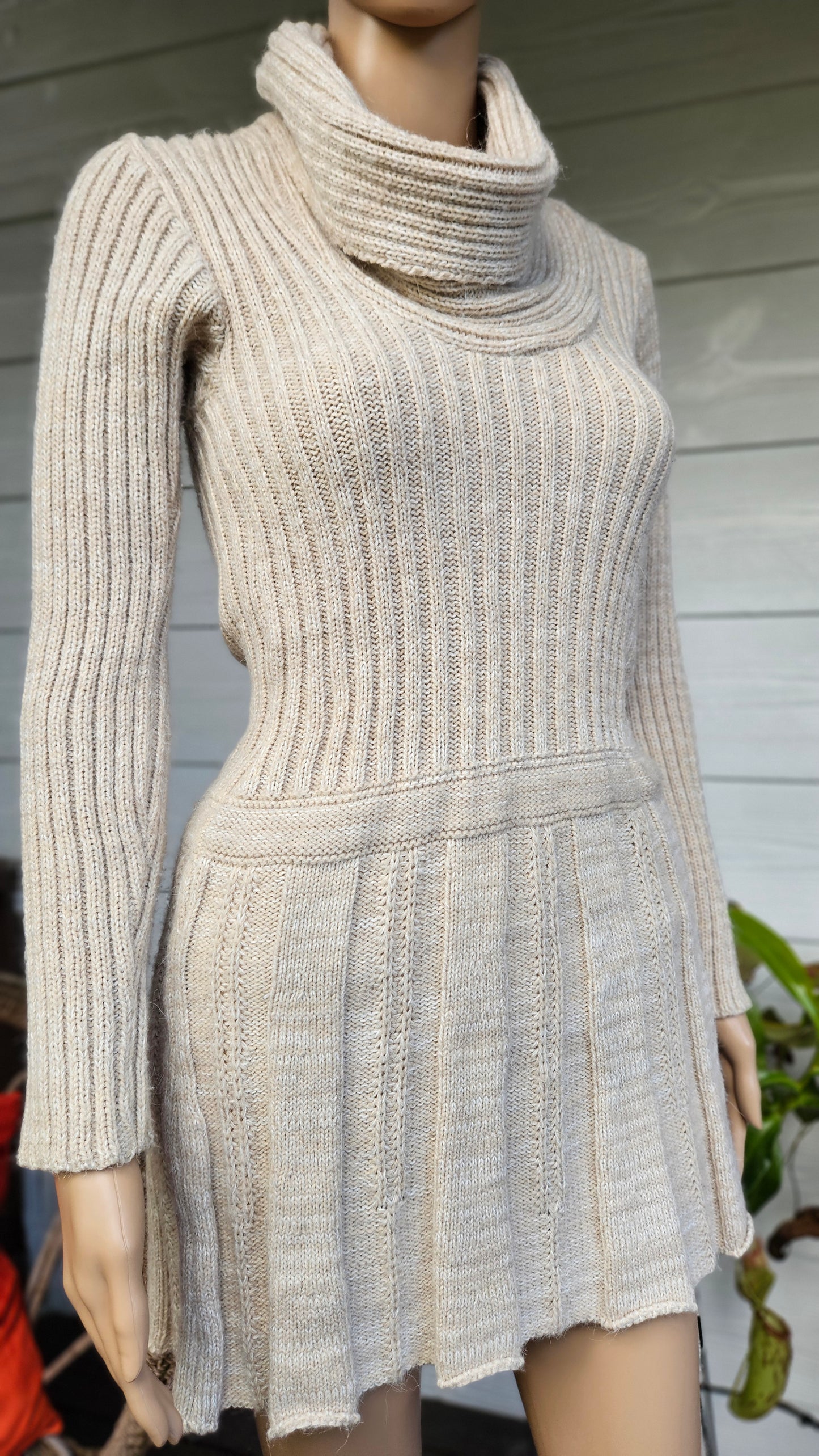 Lovely woolnet Warm Dress Tunic
