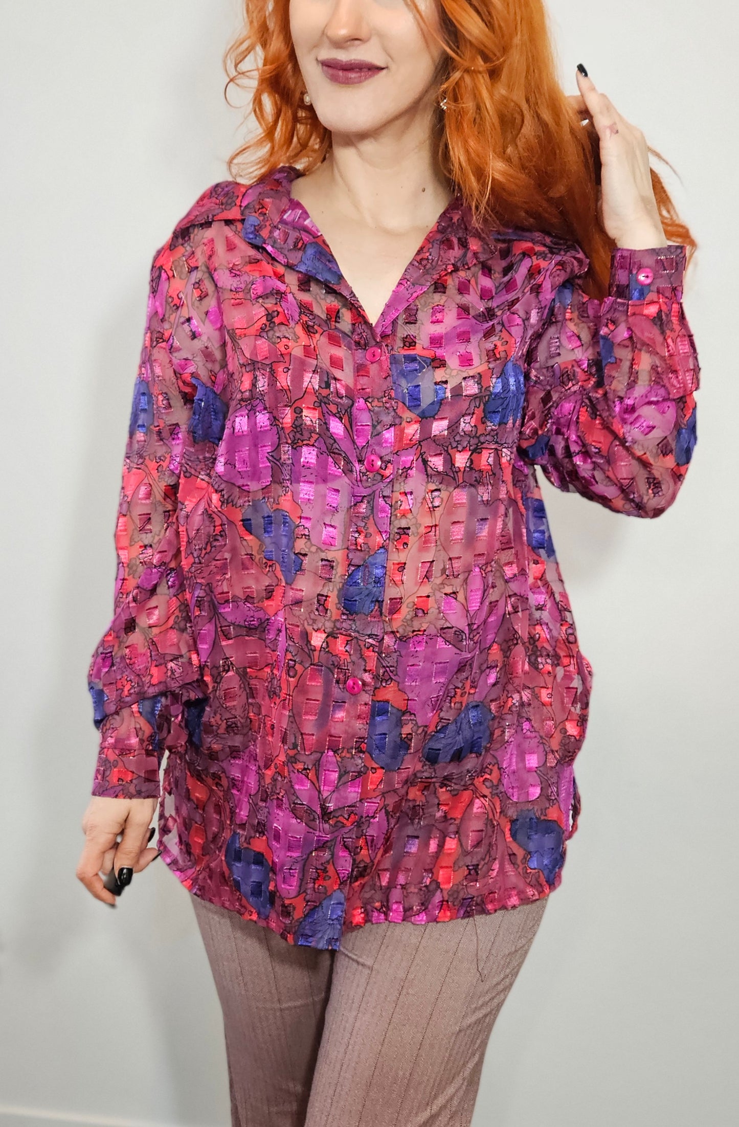 Lovely Vintage Shirt - Vintage Top - Size 16