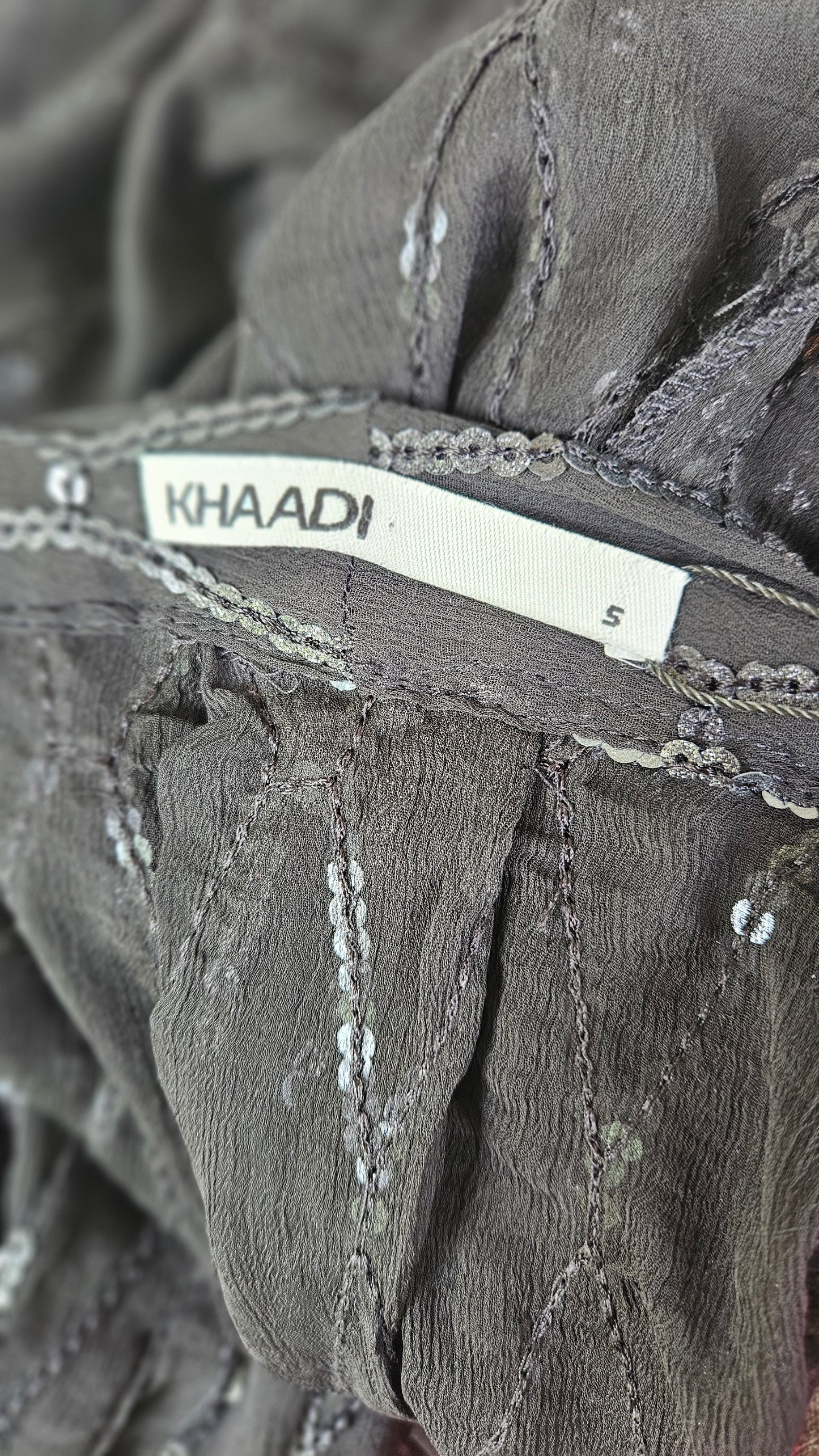 Sequin Long Light Coat Size S