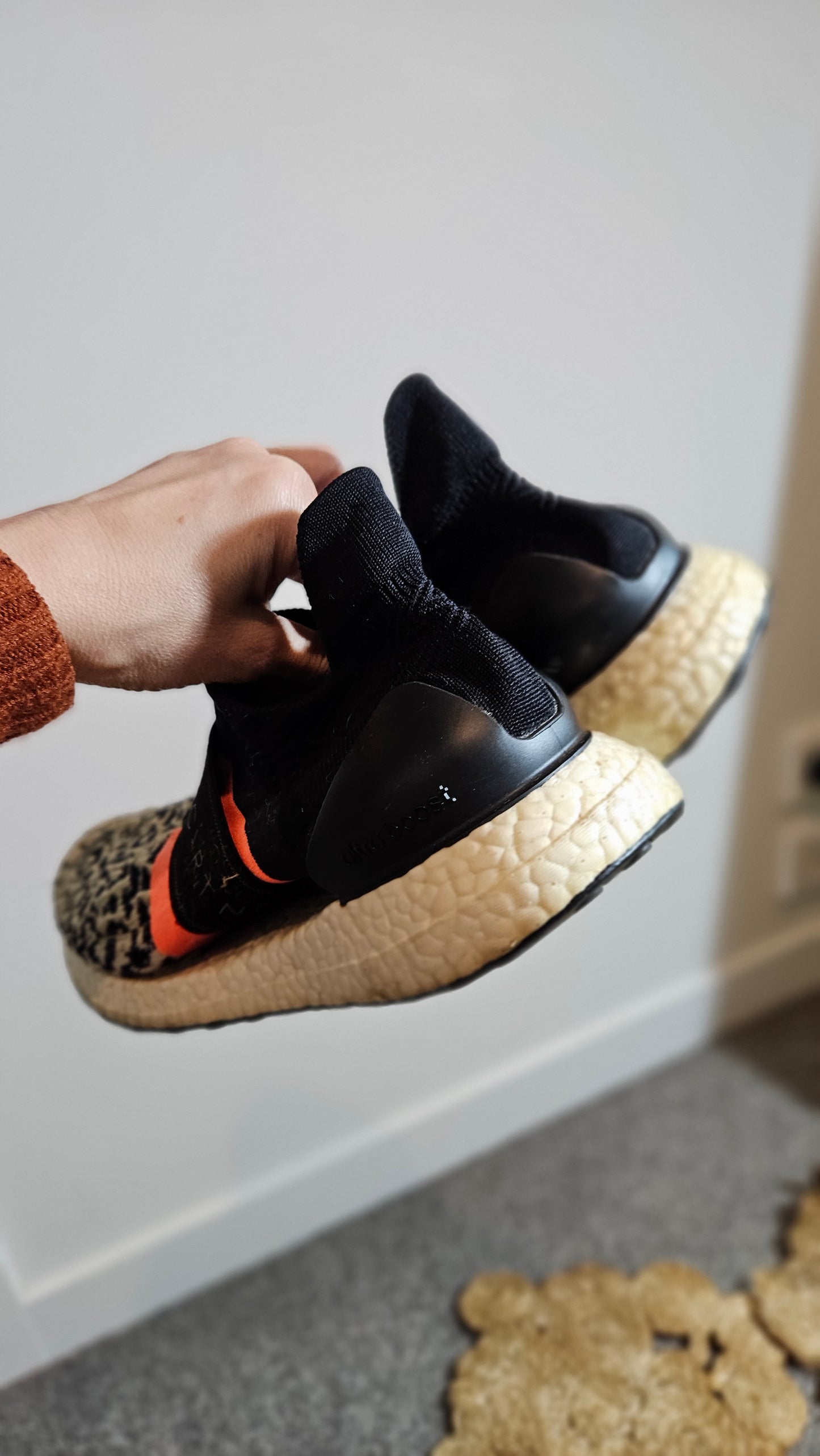 Adidas Stella McCartney x UltraBoost 3D Knit 'Leopard’ black