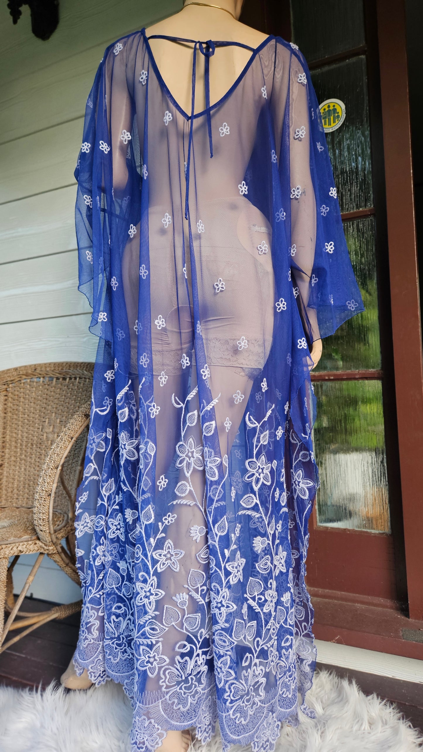 Lovely See-through curvy dress