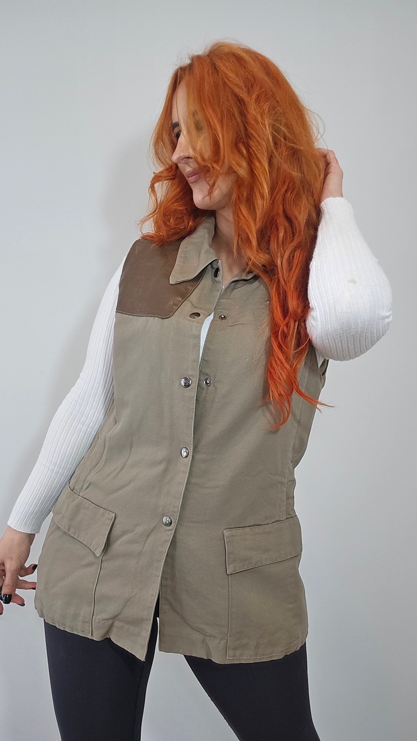 Lovely Vest with detachable fur lining. New Zealand made!