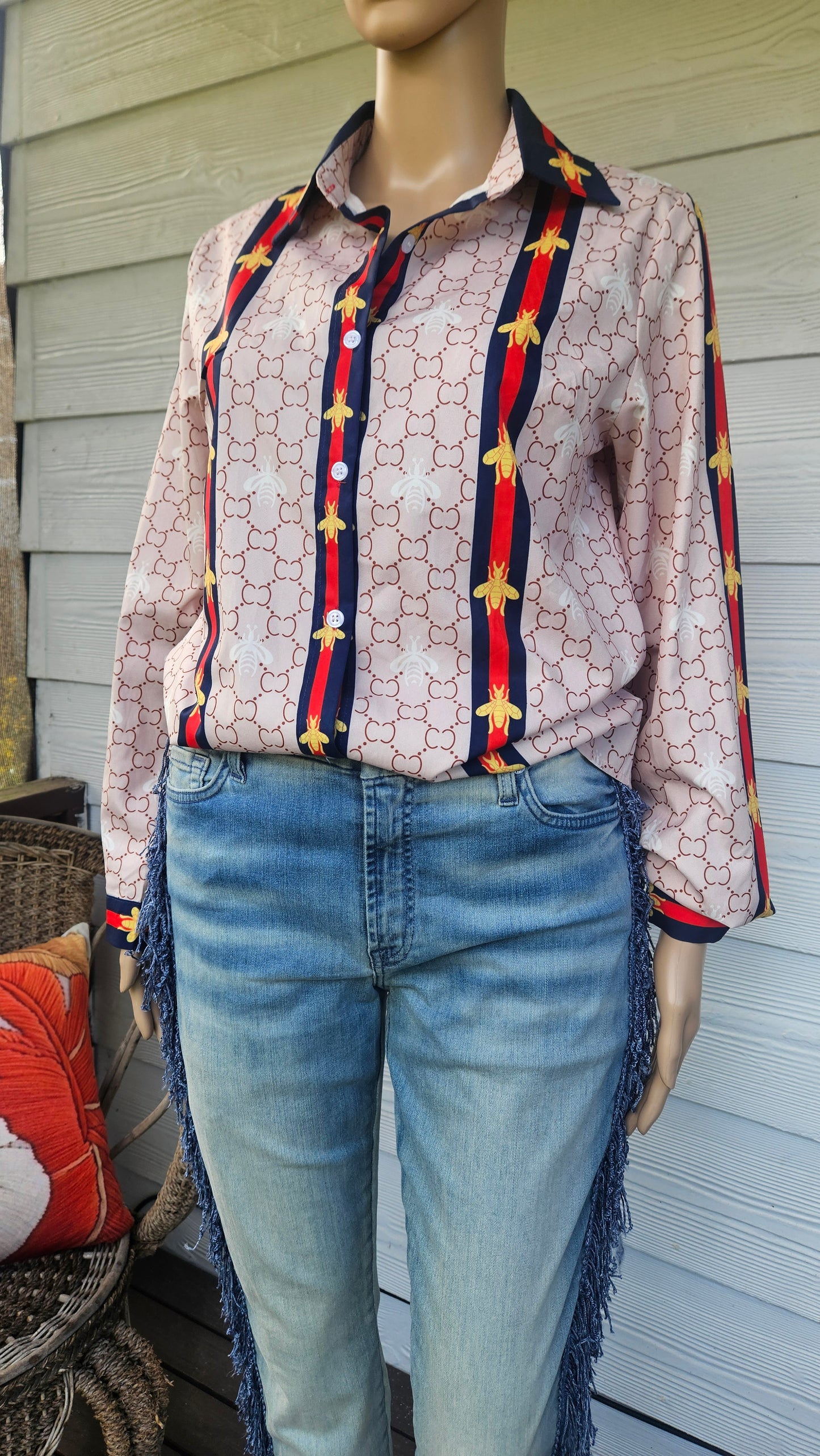 Gucci inspired Top/shirt